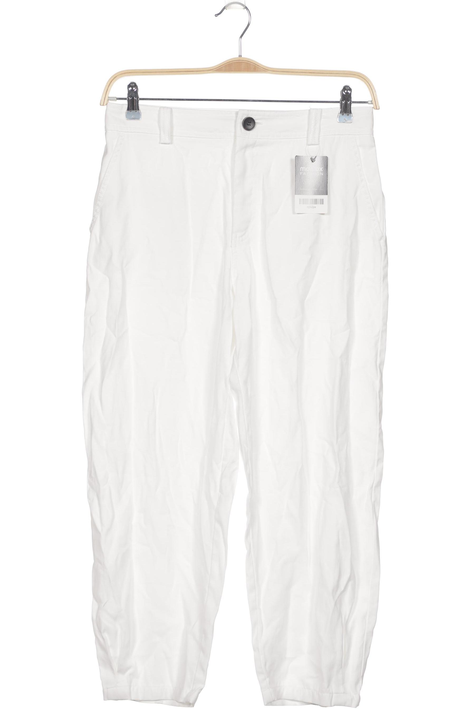 

Zara Damen Stoffhose, weiß, Gr. 0
