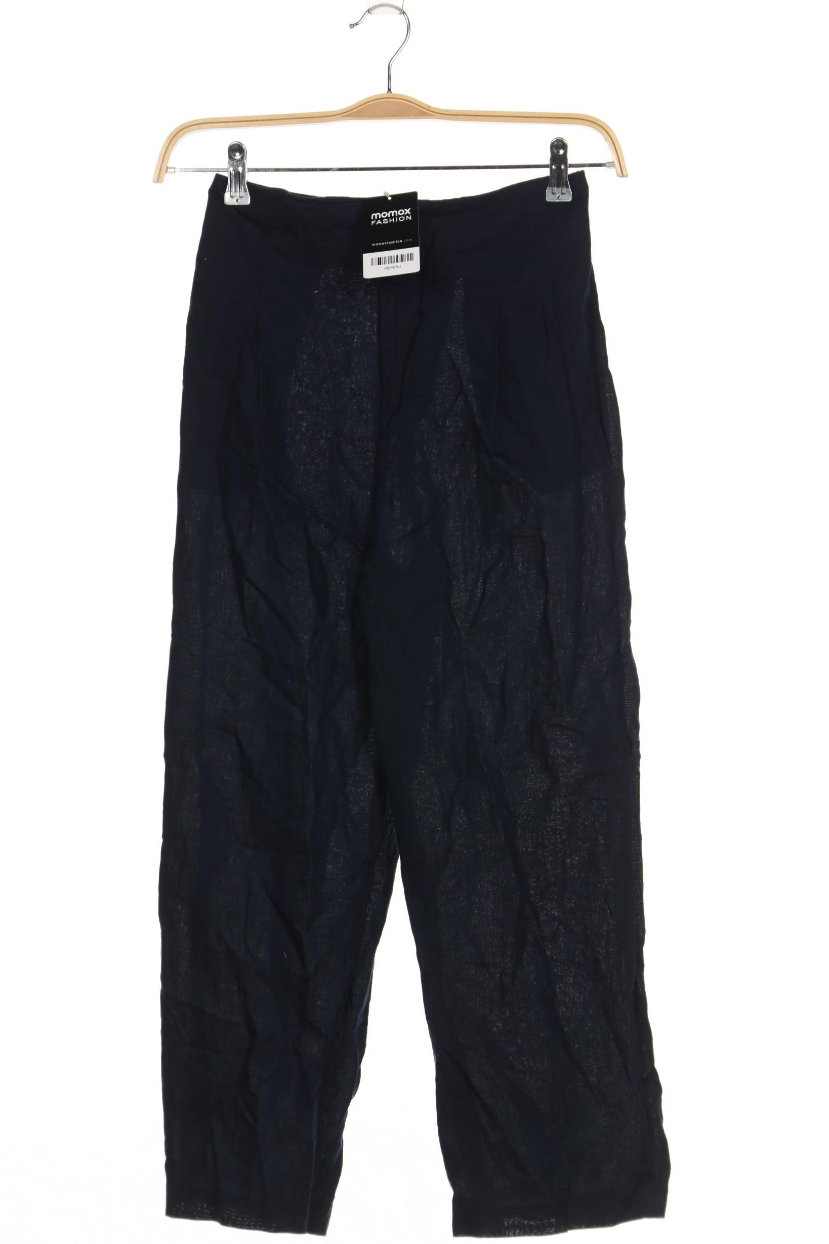 

Zara Damen Stoffhose, marineblau, Gr. 0