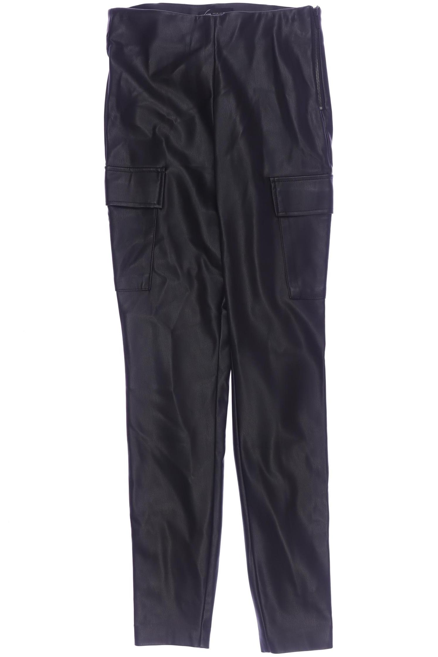 

Zara Damen Stoffhose, schwarz, Gr. 0