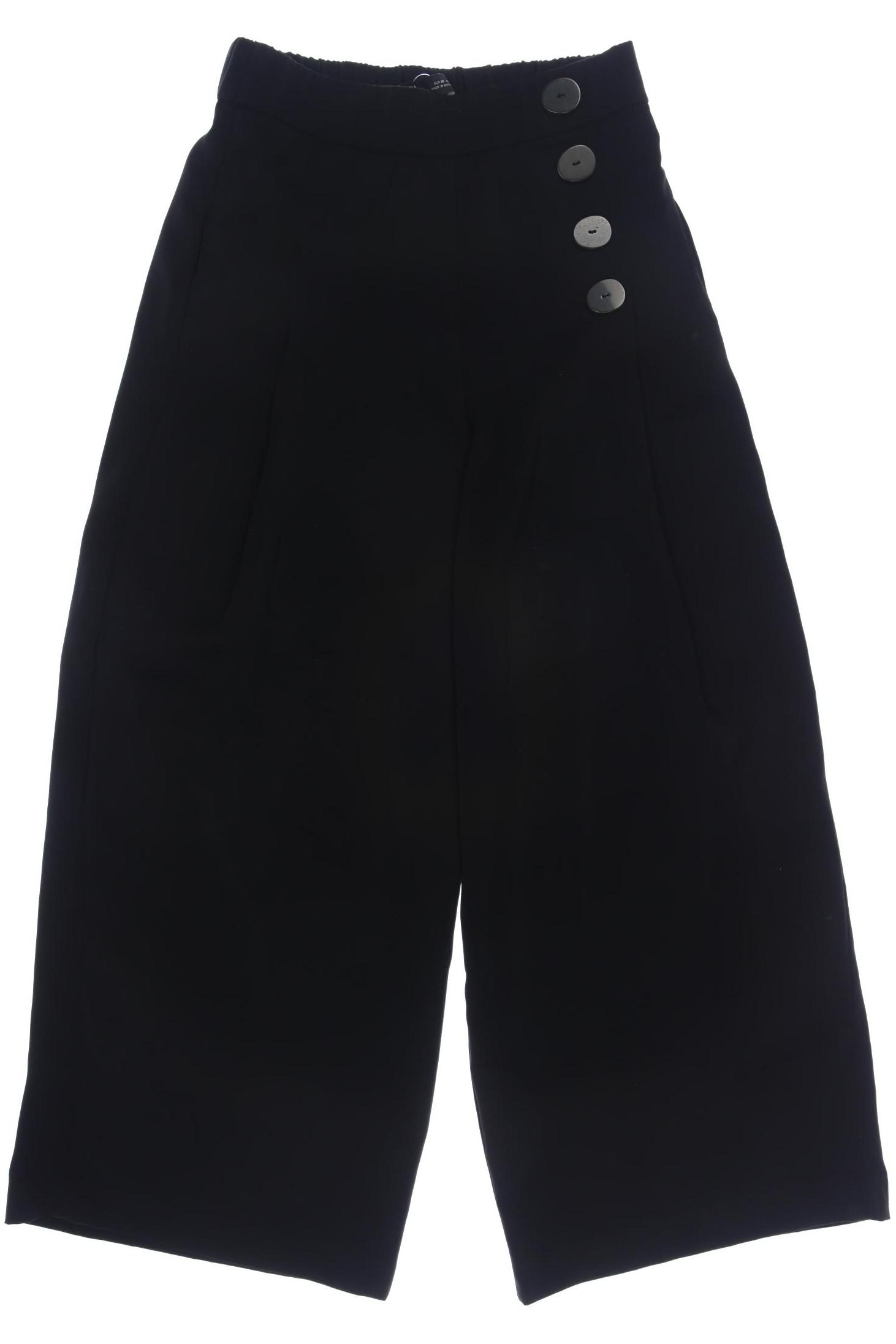 

Zara Damen Stoffhose, schwarz, Gr. 0