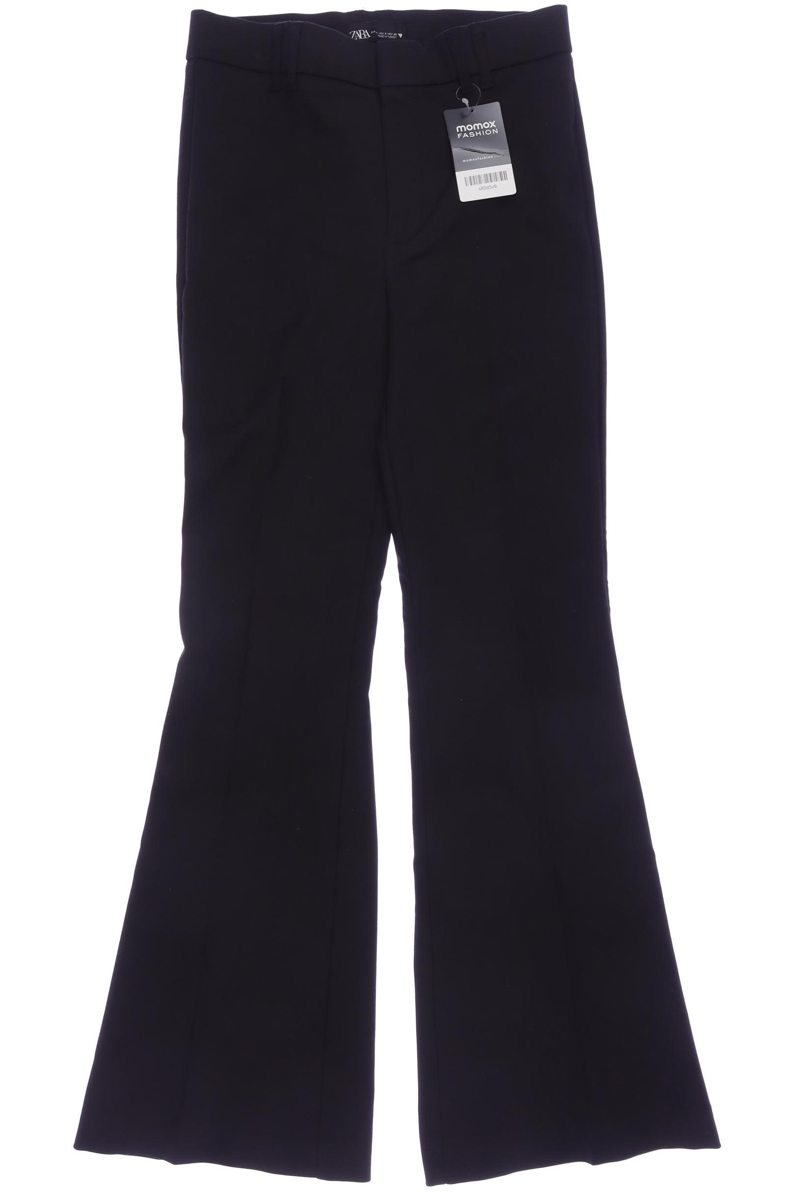 

Zara Damen Stoffhose, schwarz, Gr. 0