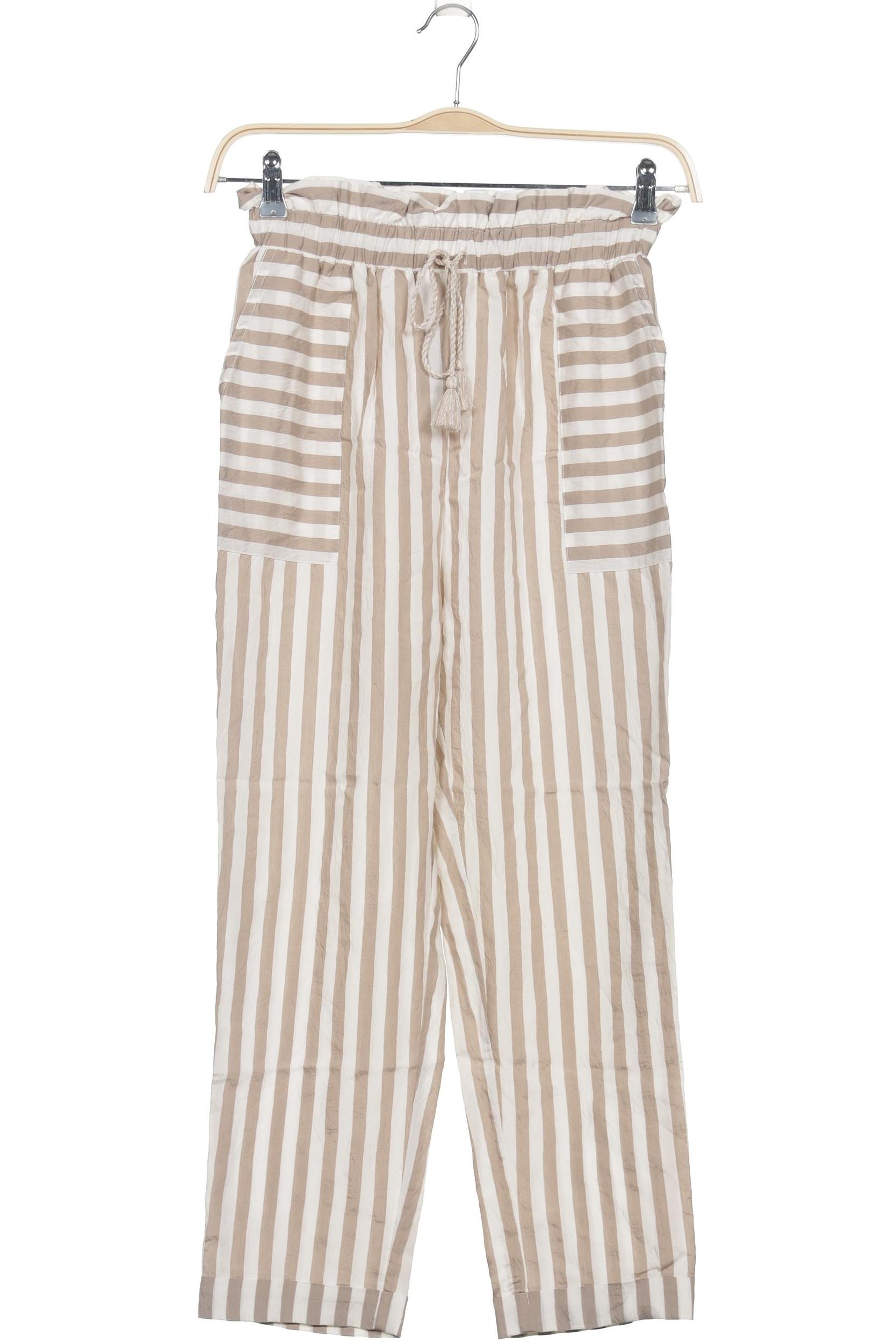 

Zara Damen Stoffhose, beige, Gr. 0