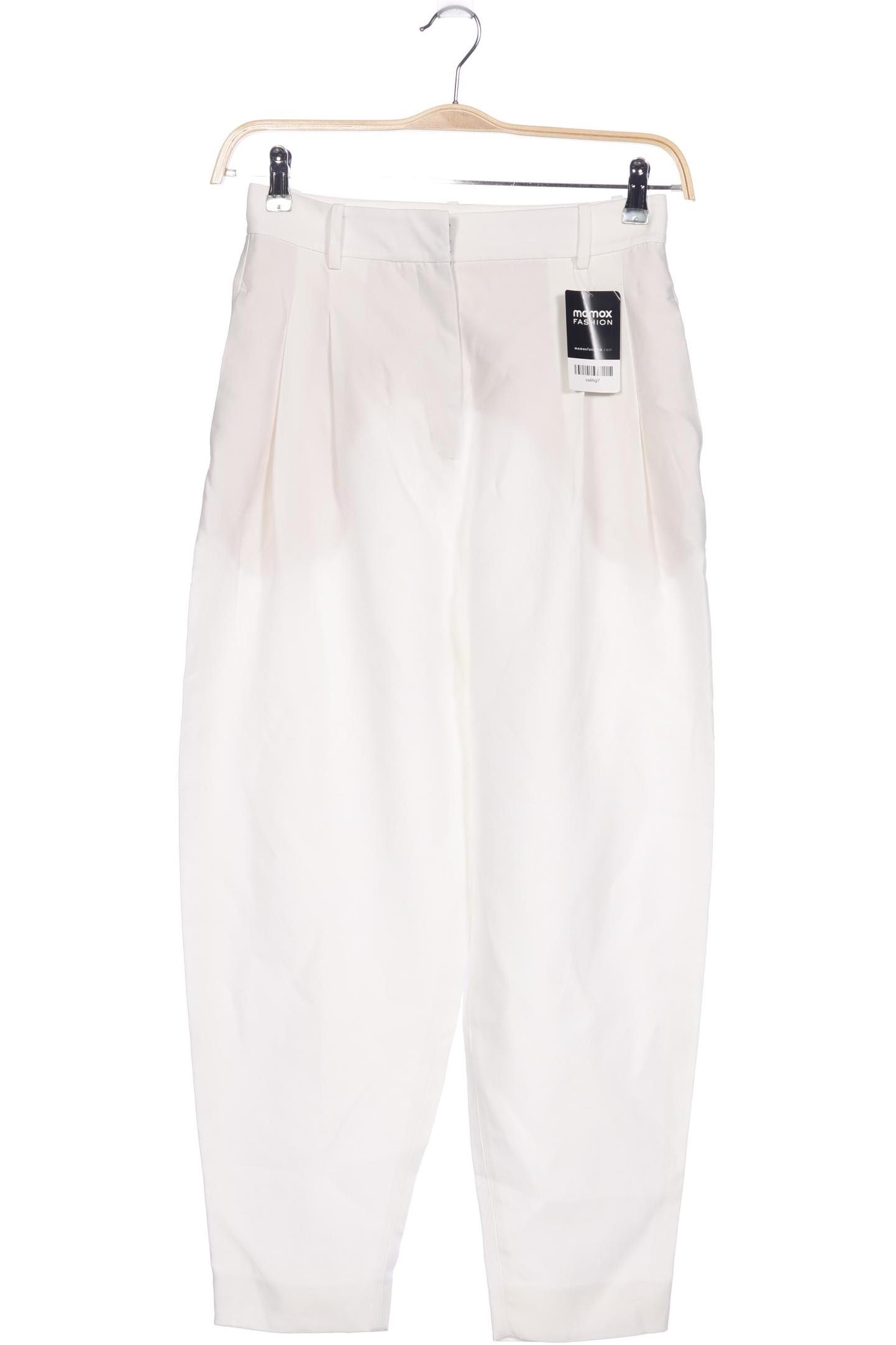 

Zara Damen Stoffhose, weiß, Gr. 0