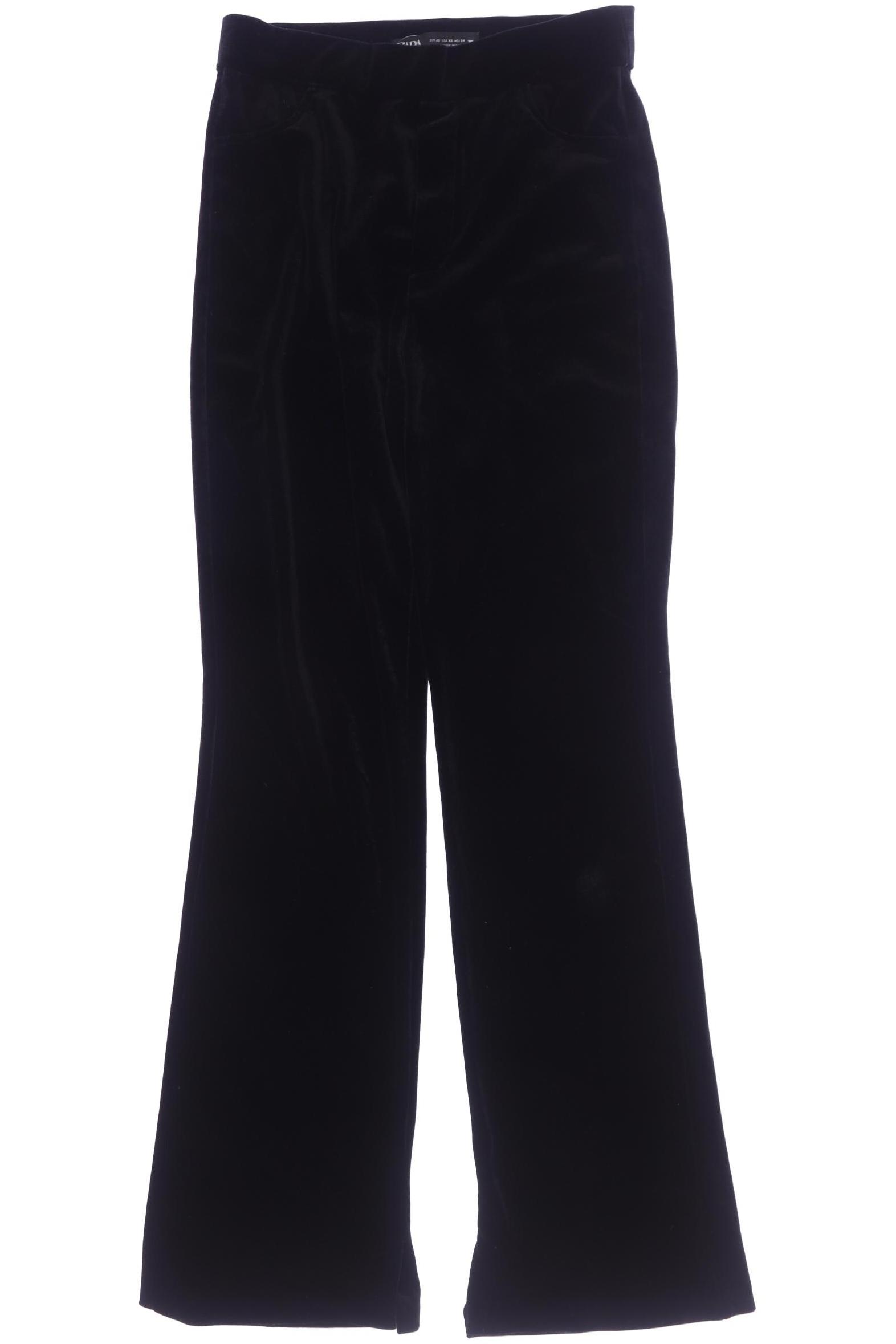 

Zara Damen Stoffhose, schwarz, Gr. 0