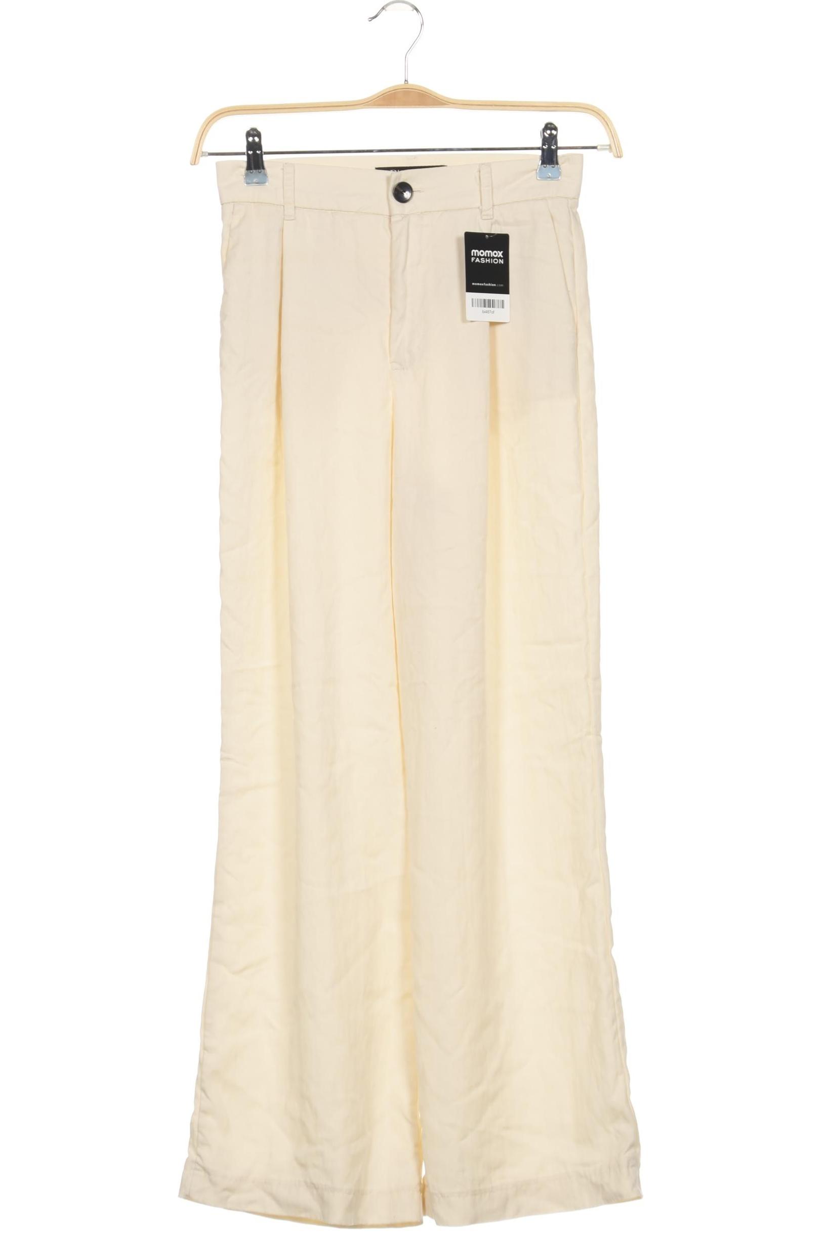 

Zara Damen Stoffhose, cremeweiß, Gr. 0