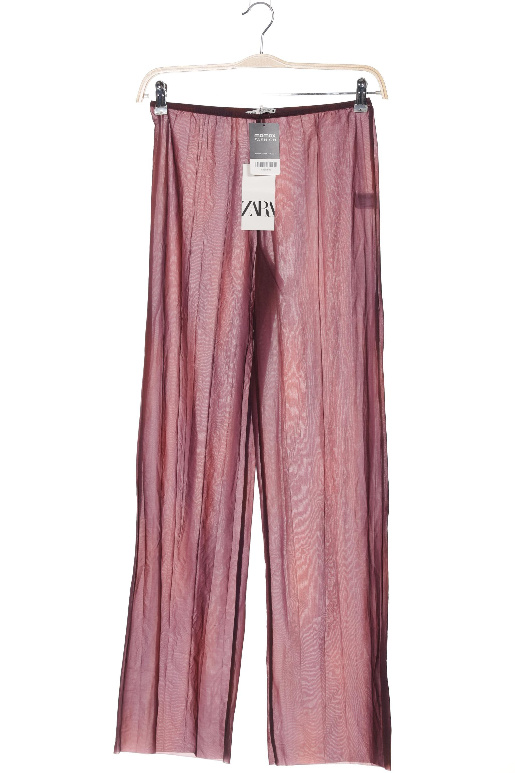 

Zara Damen Stoffhose, bordeaux, Gr. 0