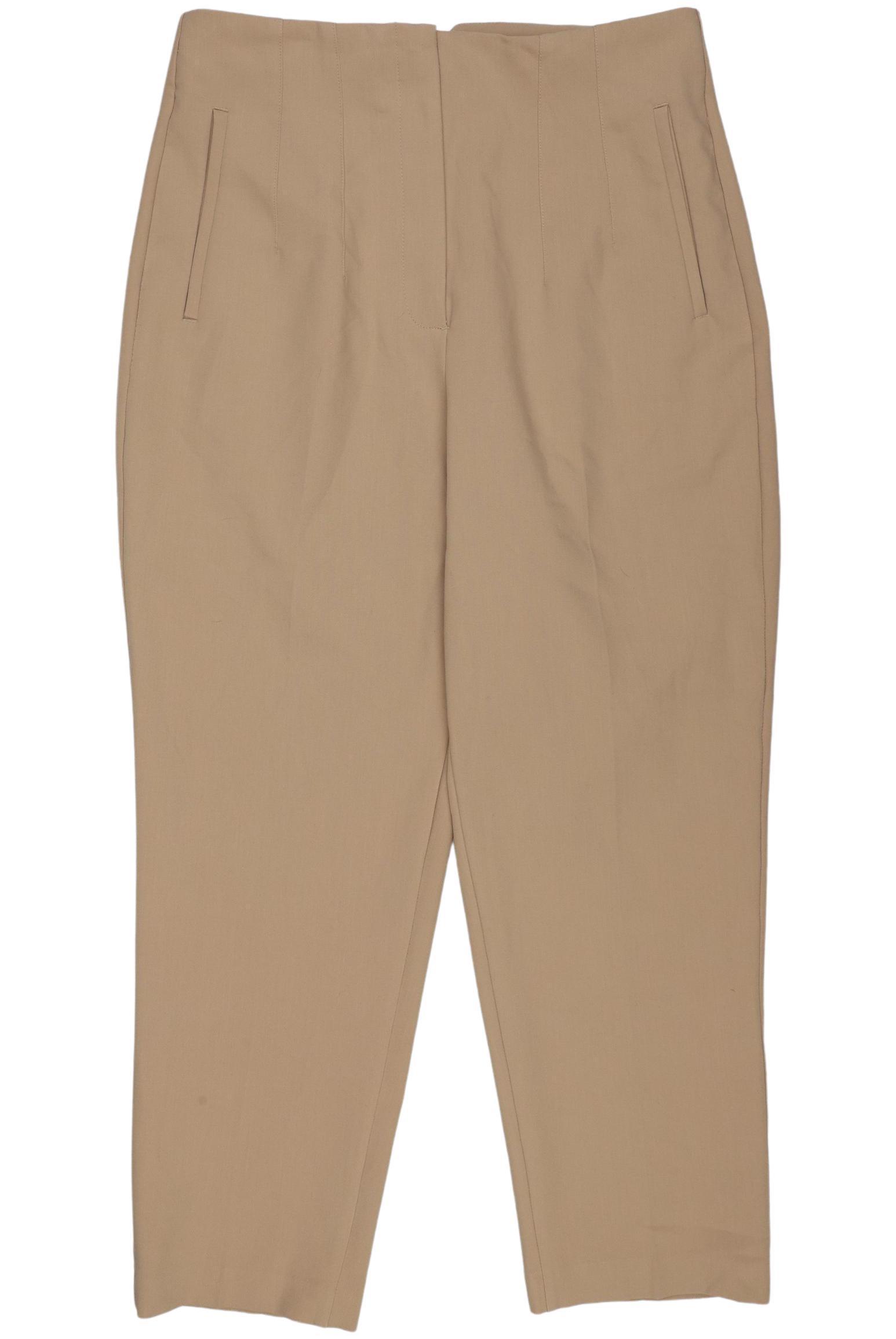 

Zara Damen Stoffhose, beige, Gr. 42