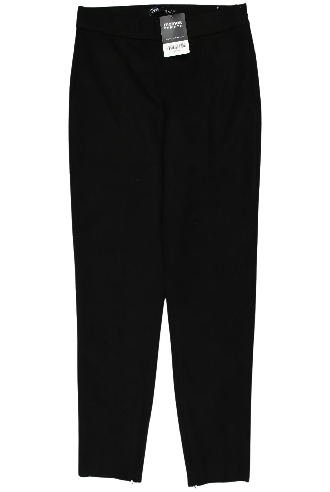 

Zara Damen Stoffhose, schwarz, Gr. 0