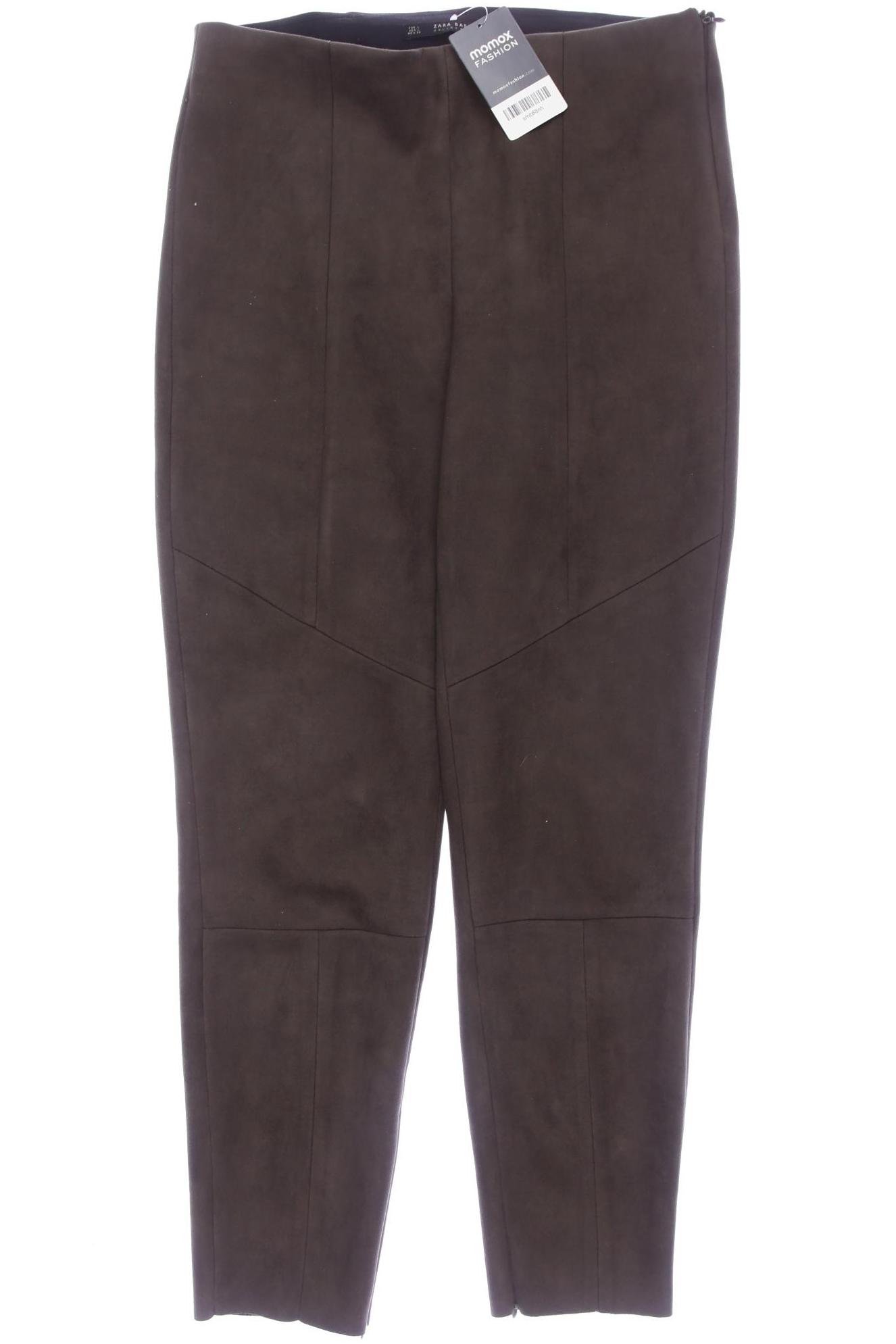 

Zara Damen Stoffhose, braun, Gr. 0