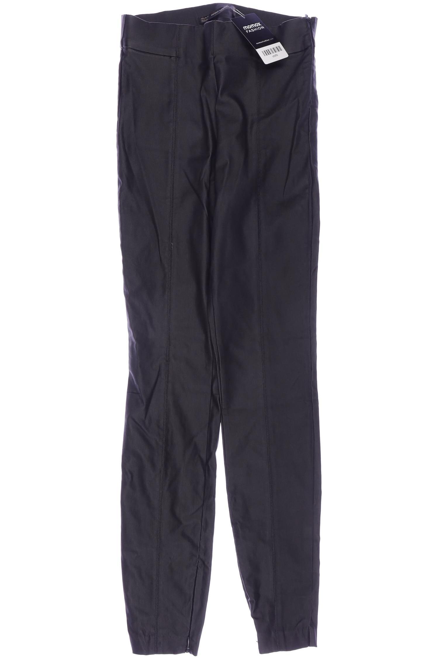

Zara Damen Stoffhose, schwarz, Gr. 0