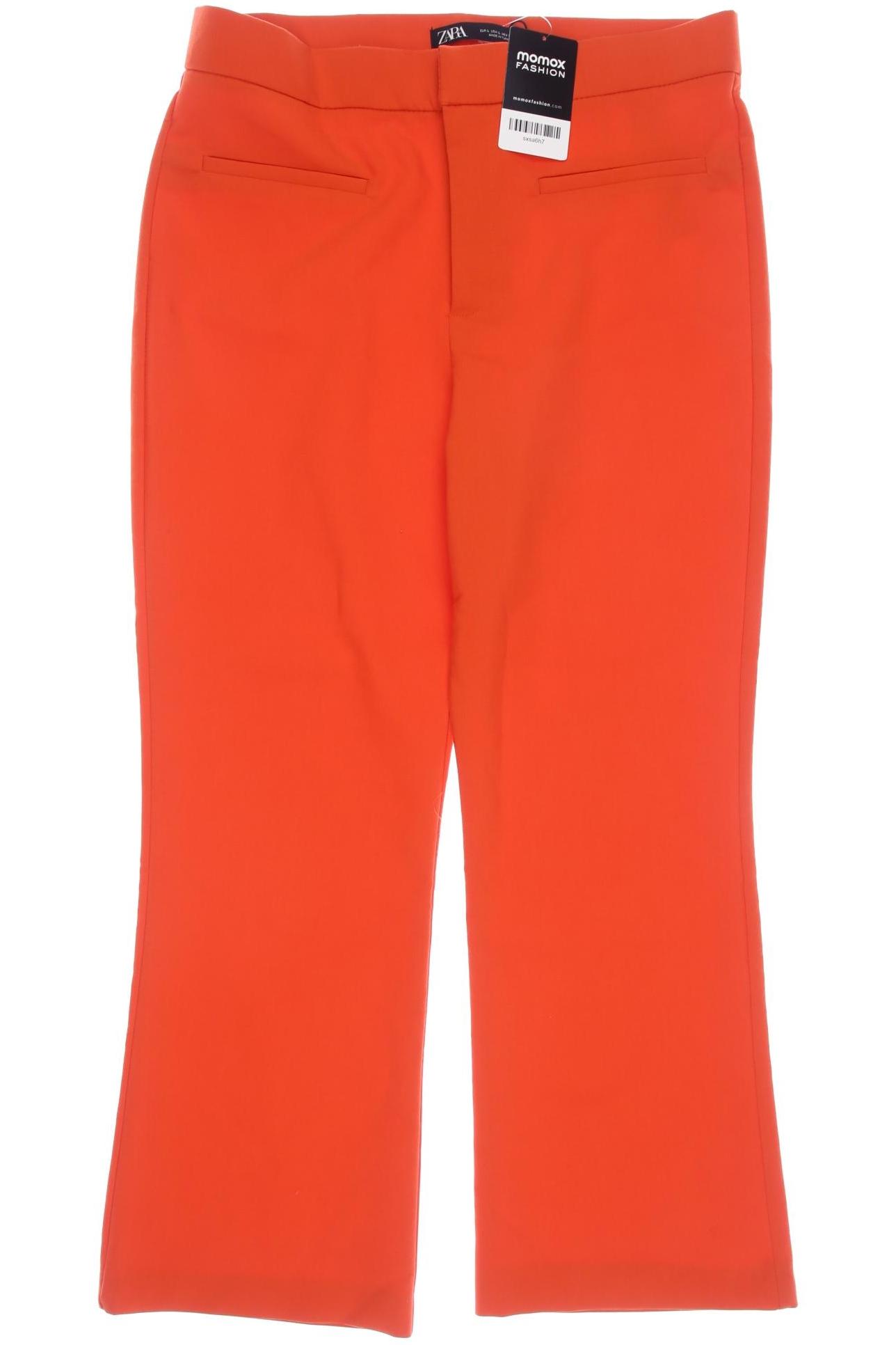 

Zara Damen Stoffhose, orange, Gr. 0