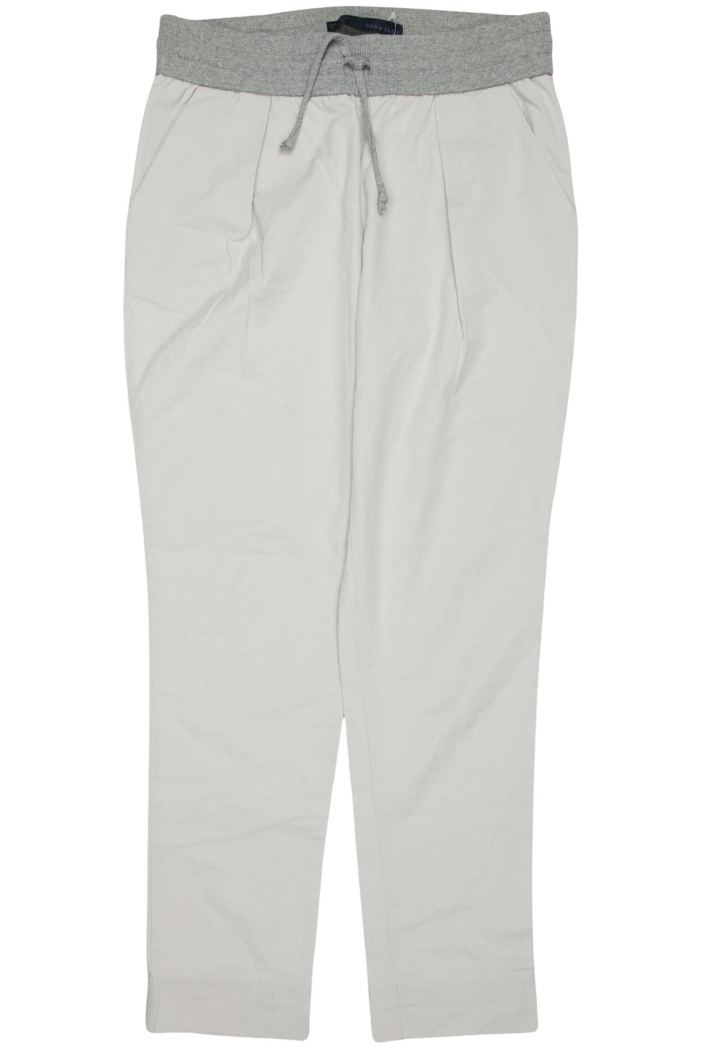 

Zara Damen Stoffhose, weiß, Gr. 0