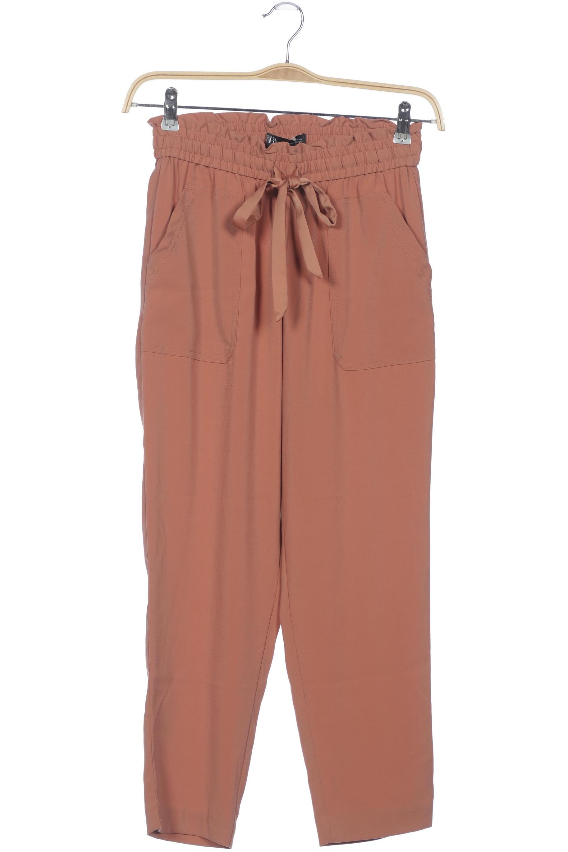 

Zara Damen Stoffhose, orange, Gr. 0