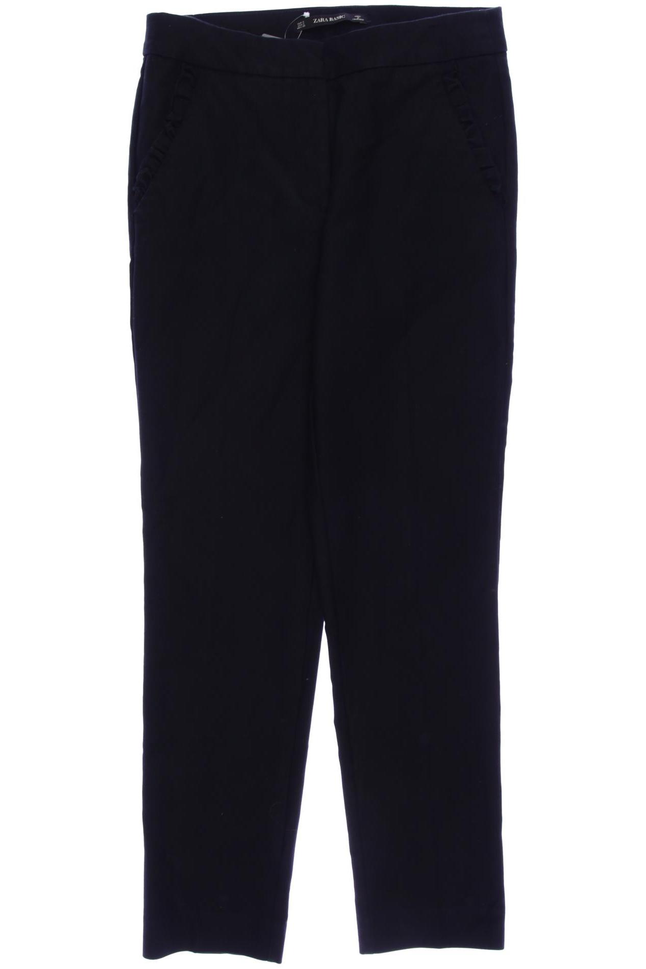 

Zara Damen Stoffhose, schwarz, Gr. 0