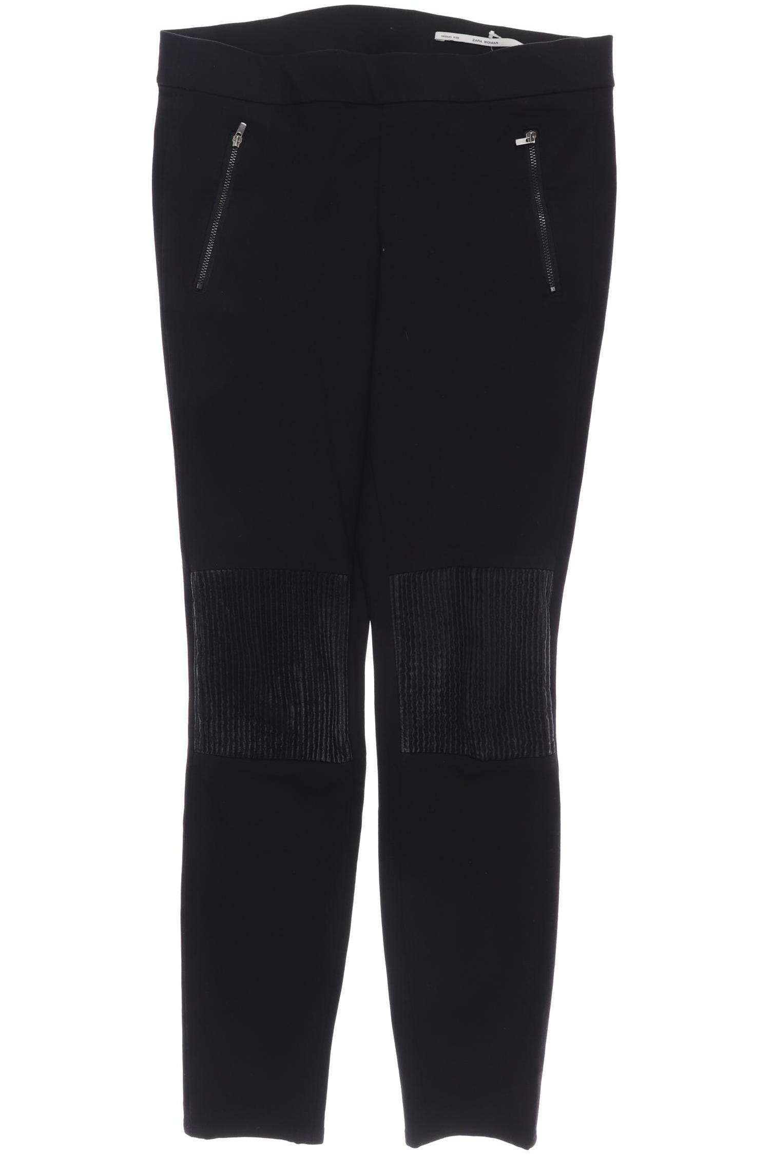 

Zara Damen Stoffhose, schwarz, Gr. 0