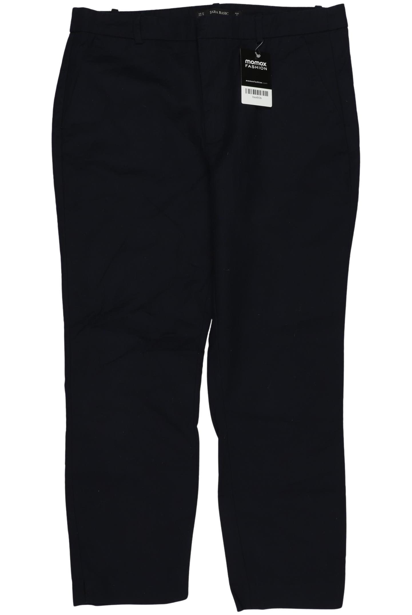 

Zara Damen Stoffhose, marineblau, Gr. 42