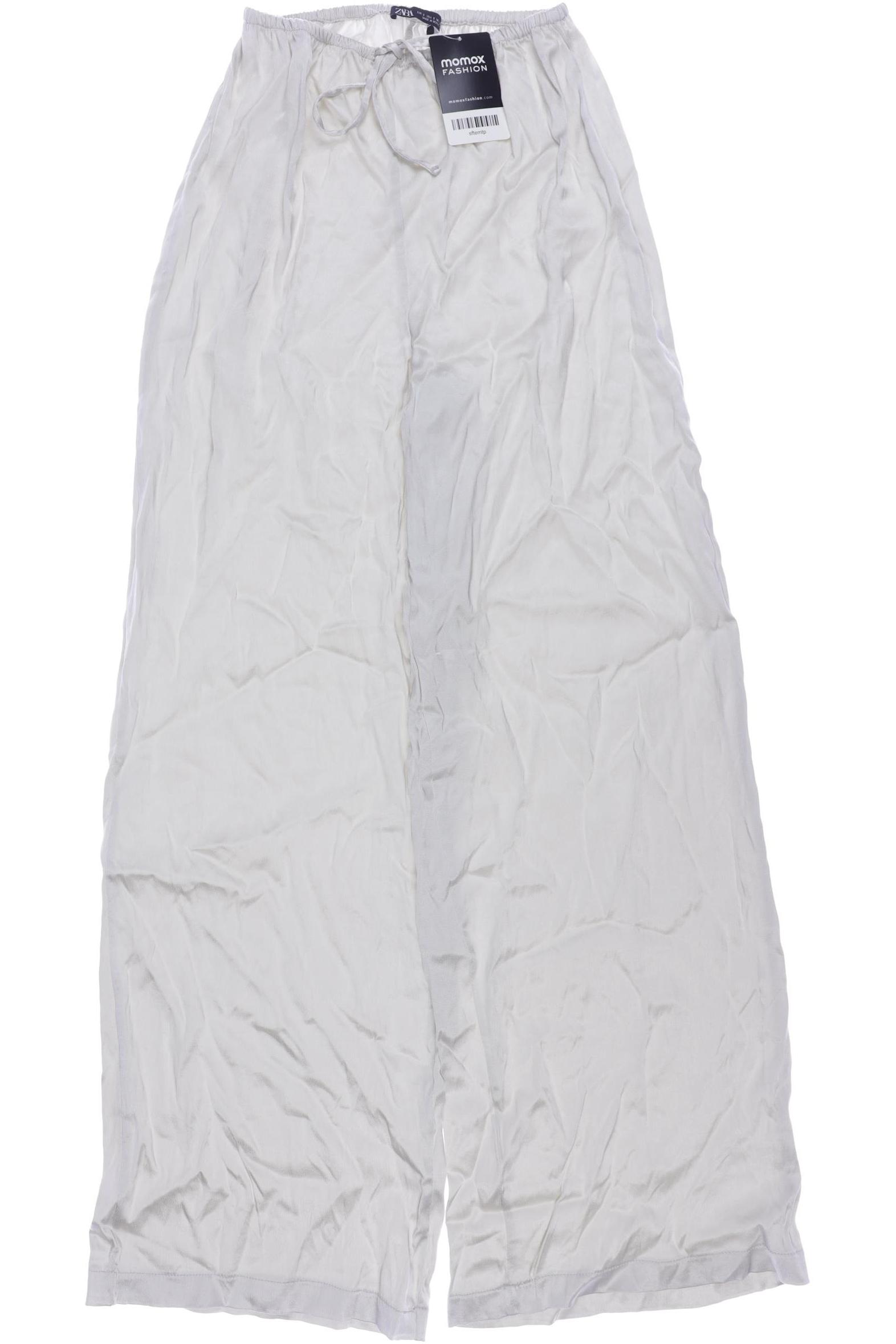 

Zara Damen Stoffhose, cremeweiß, Gr. 0