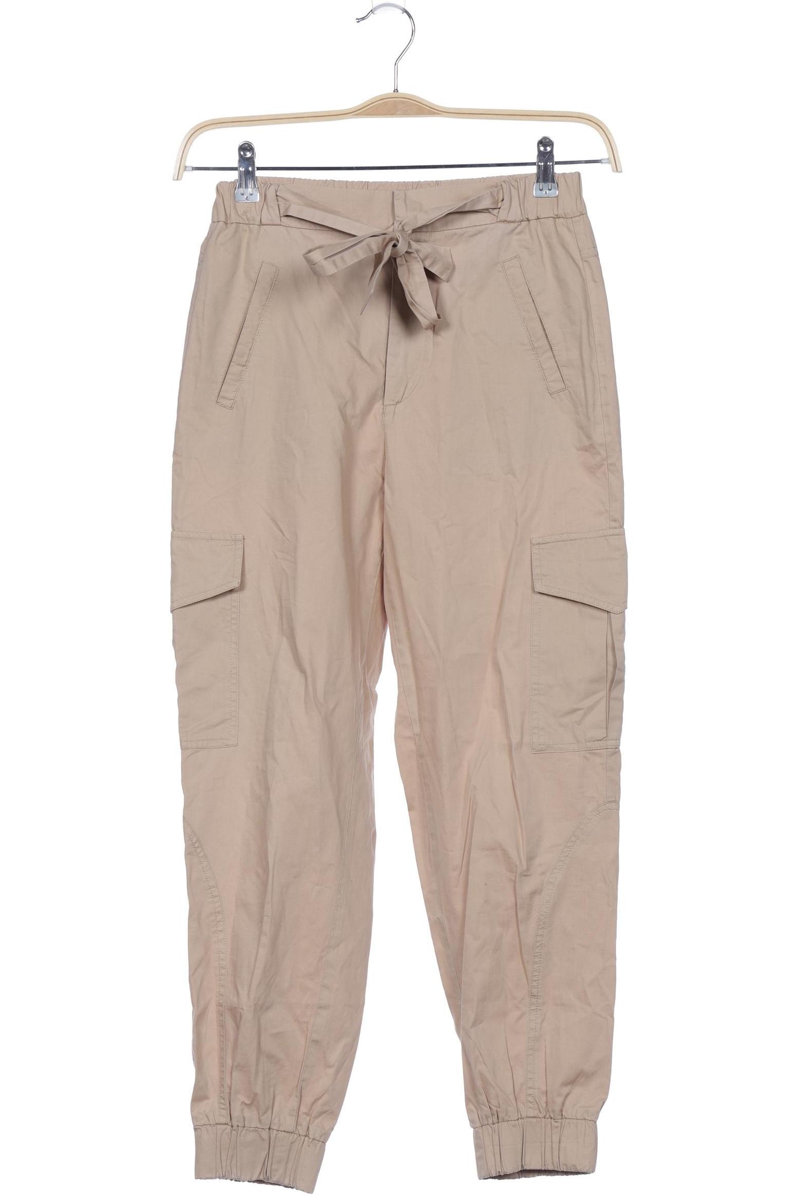 

Zara Damen Stoffhose, beige, Gr. 0