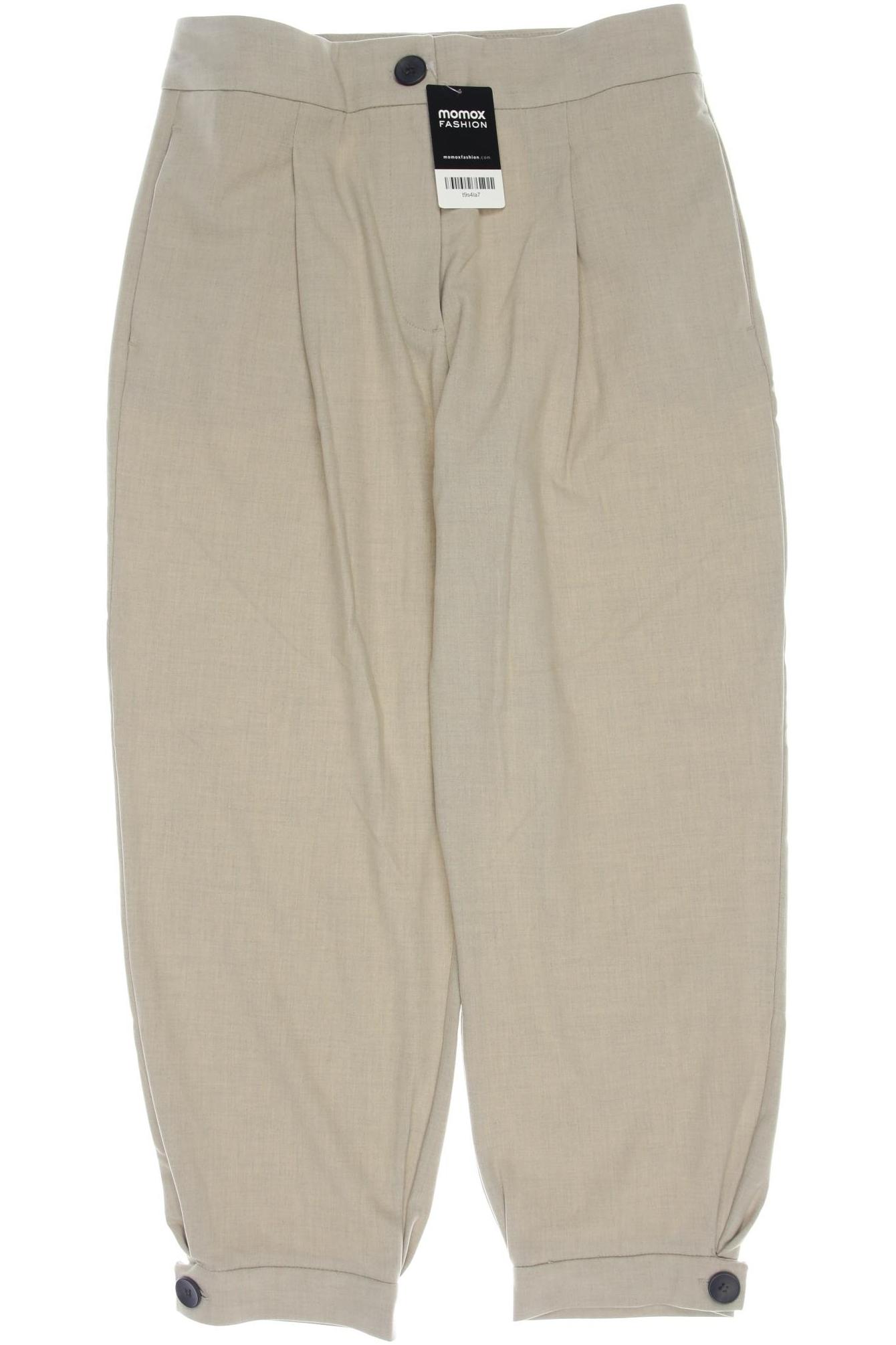 

Zara Damen Stoffhose, beige, Gr. 0