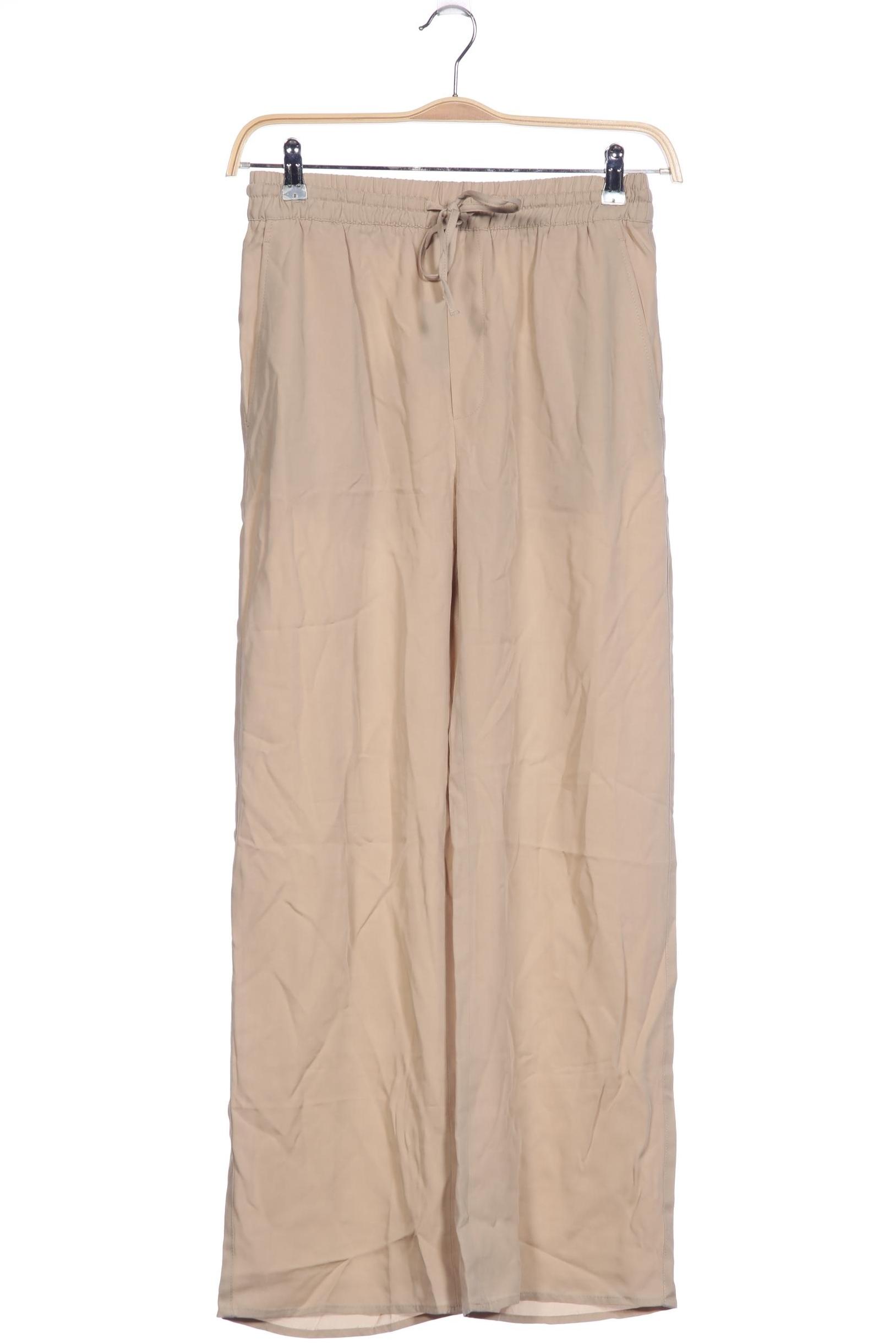 

Zara Damen Stoffhose, beige, Gr. 0
