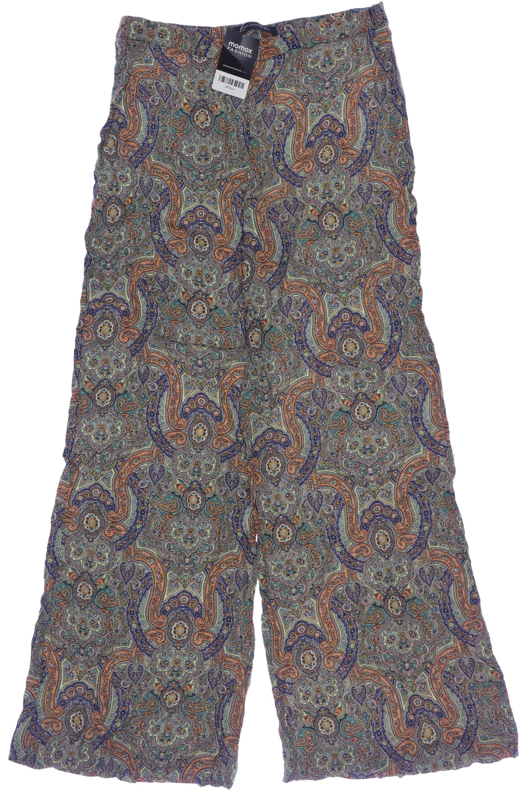 

Zara Damen Stoffhose, mehrfarbig, Gr. 0