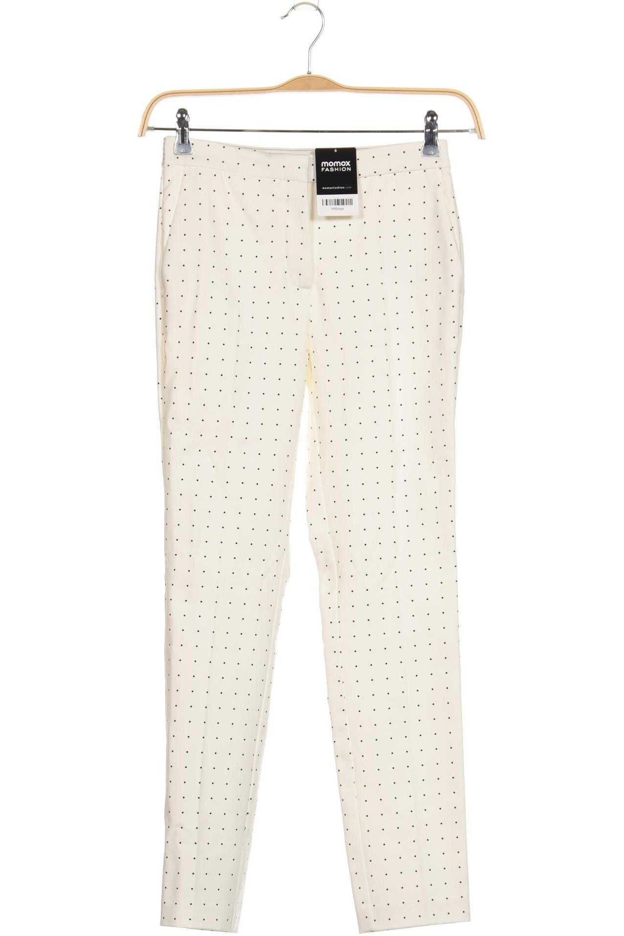 

Zara Damen Stoffhose, weiß, Gr. 0