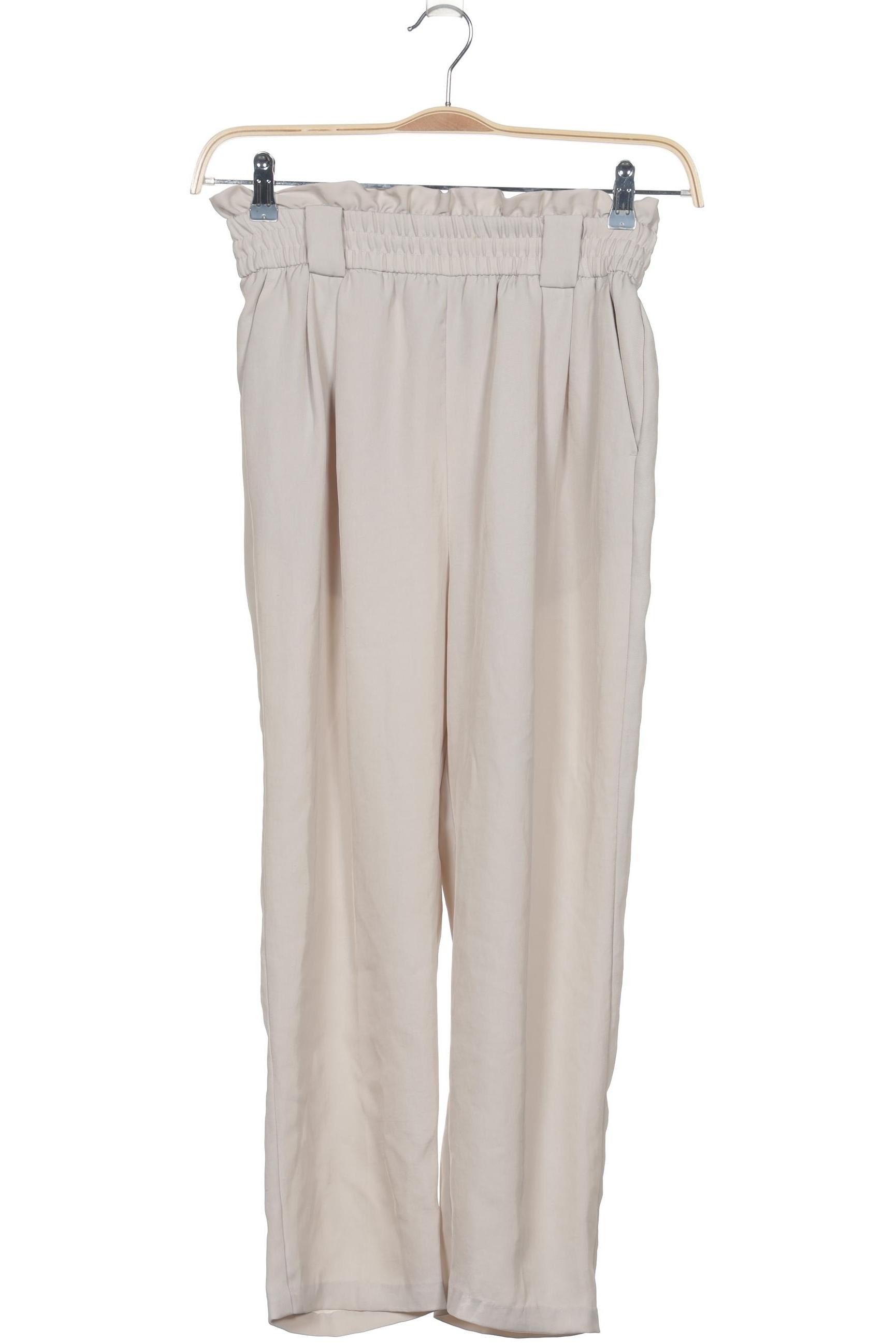 

Zara Damen Stoffhose, beige, Gr. 0