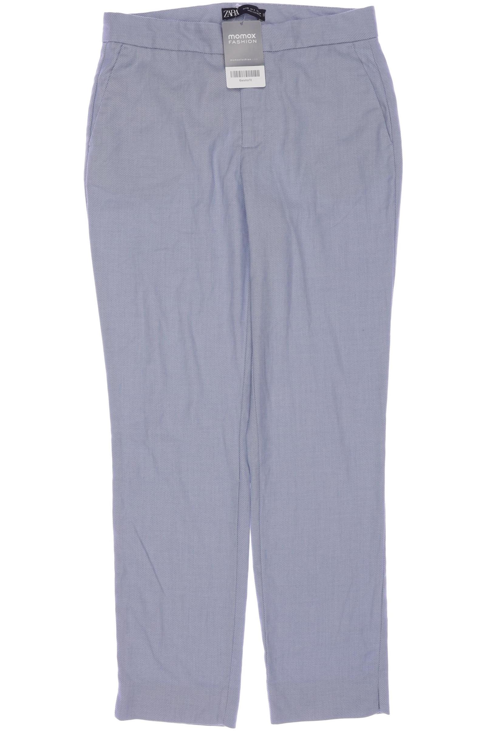 

Zara Damen Stoffhose, blau, Gr. 34