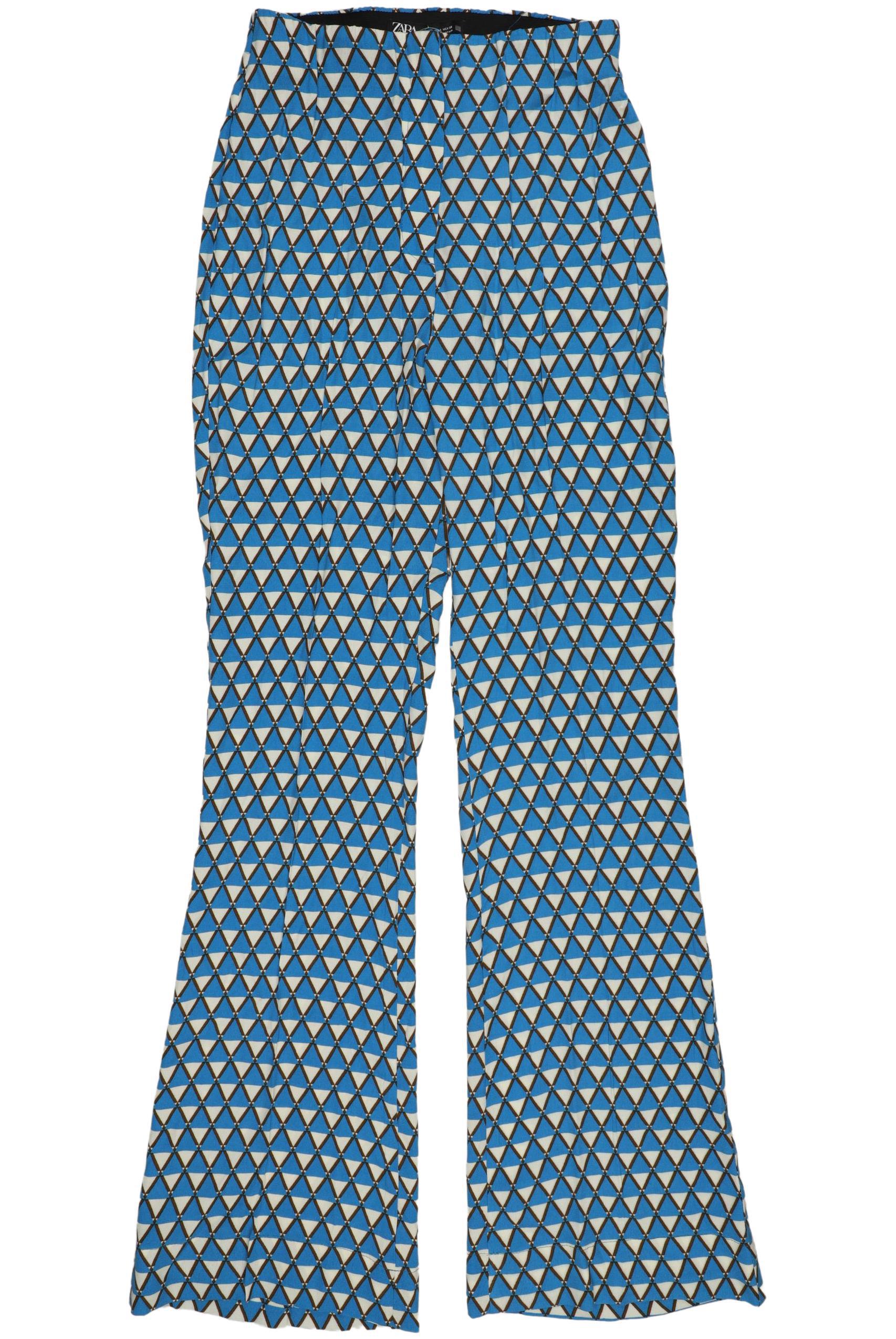 

Zara Damen Stoffhose, blau, Gr. 36