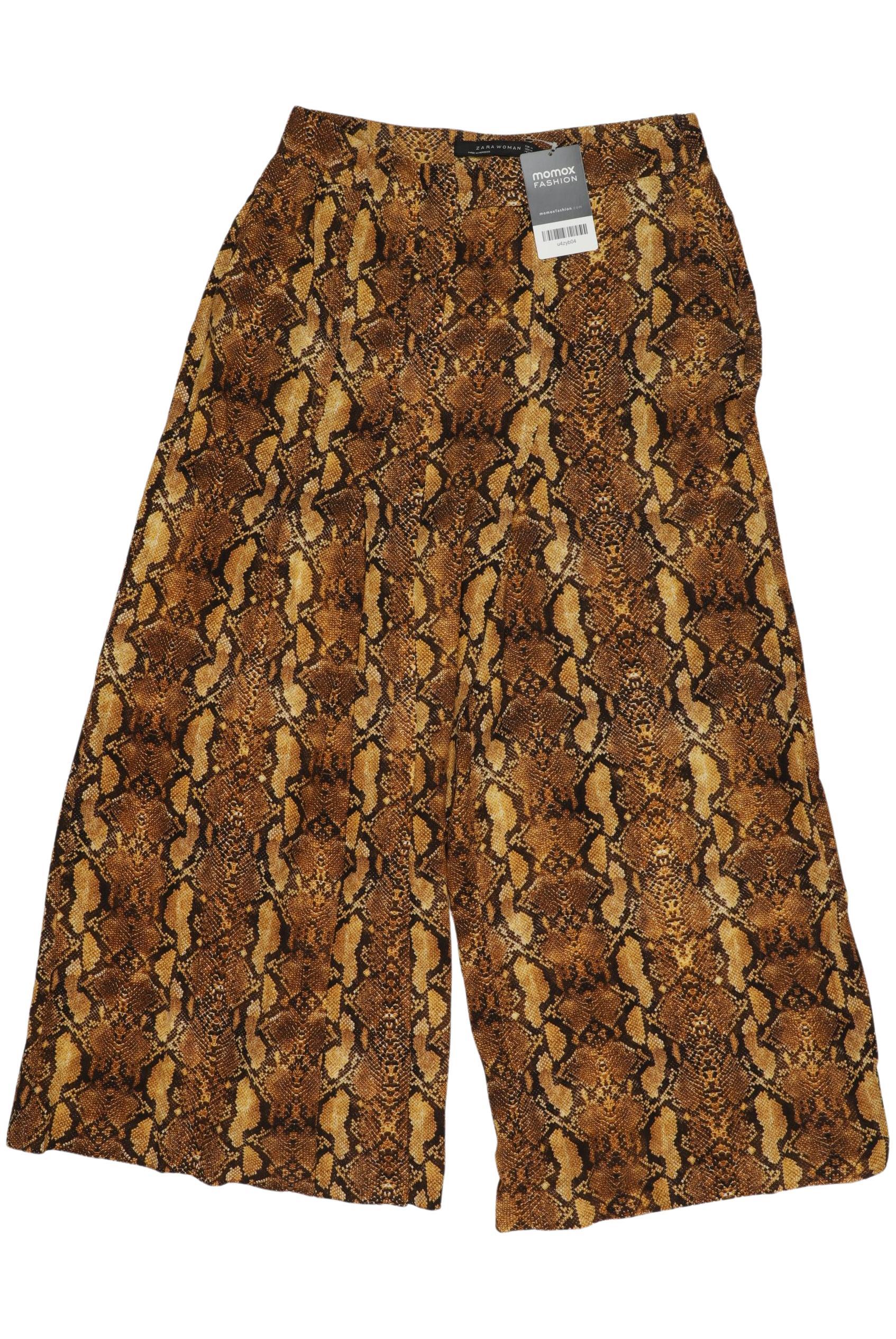 

Zara Damen Stoffhose, braun, Gr. 0