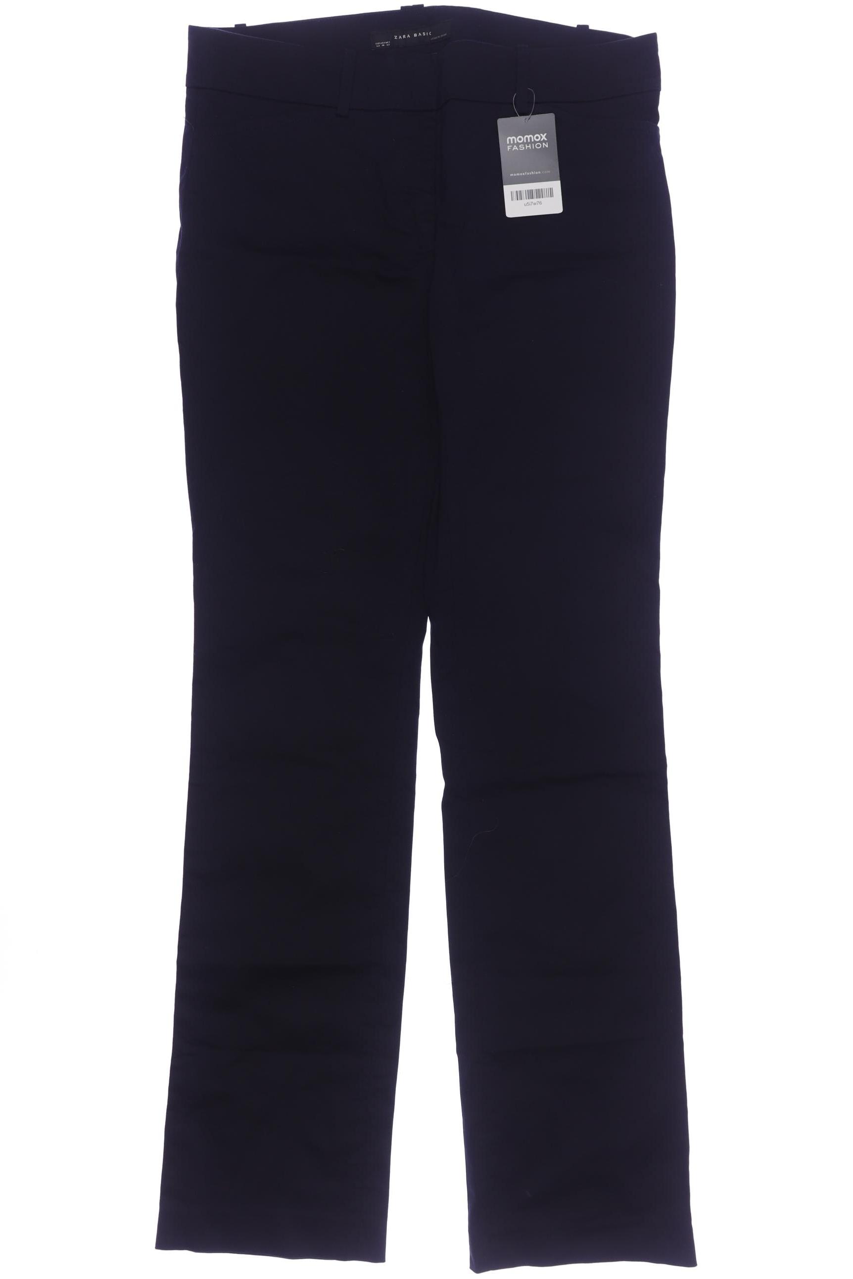 

Zara Damen Stoffhose, marineblau, Gr. 42