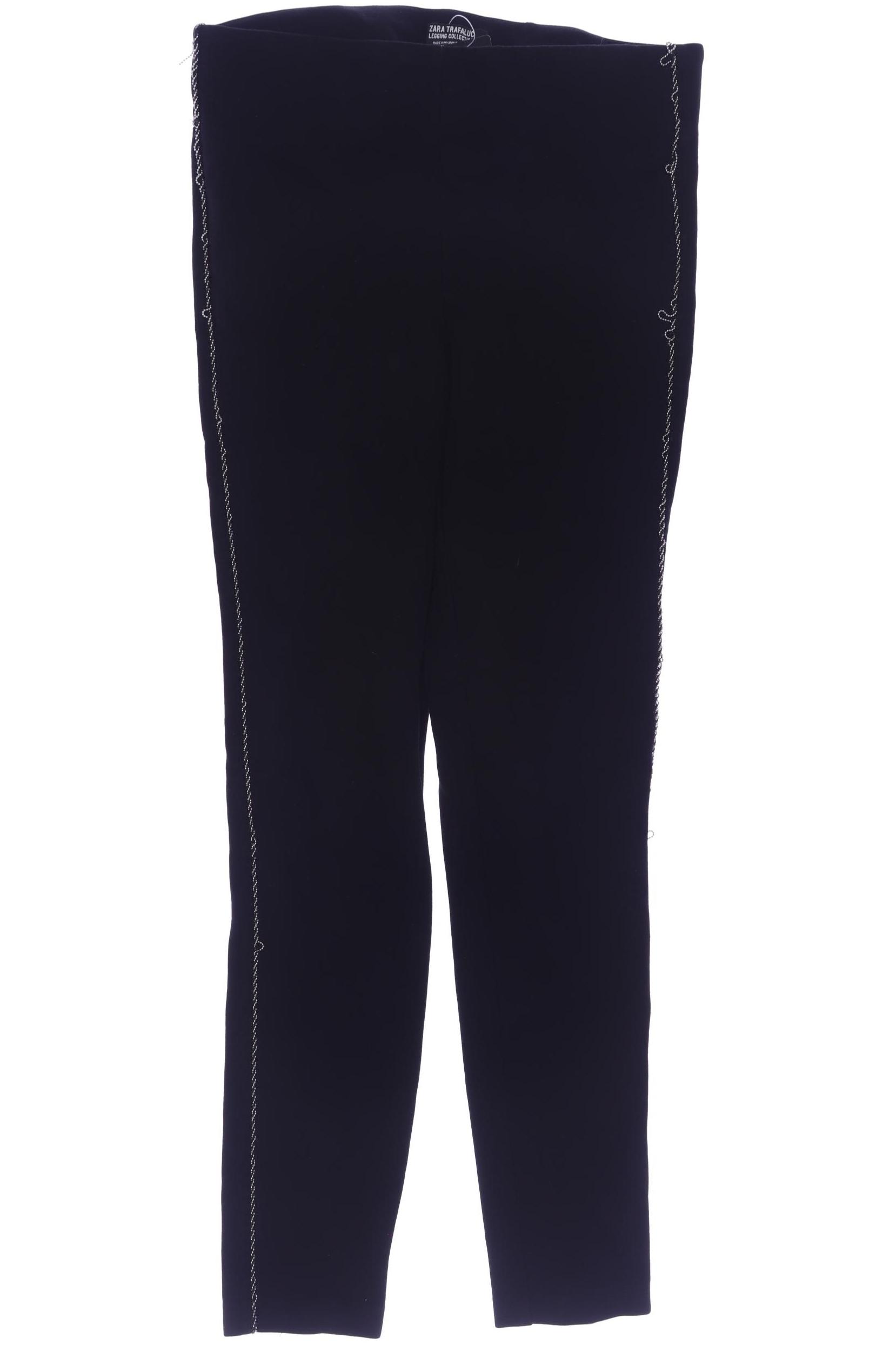 Thumbnail - Zara Damen Stoffhose, schwarz, Gr. 0