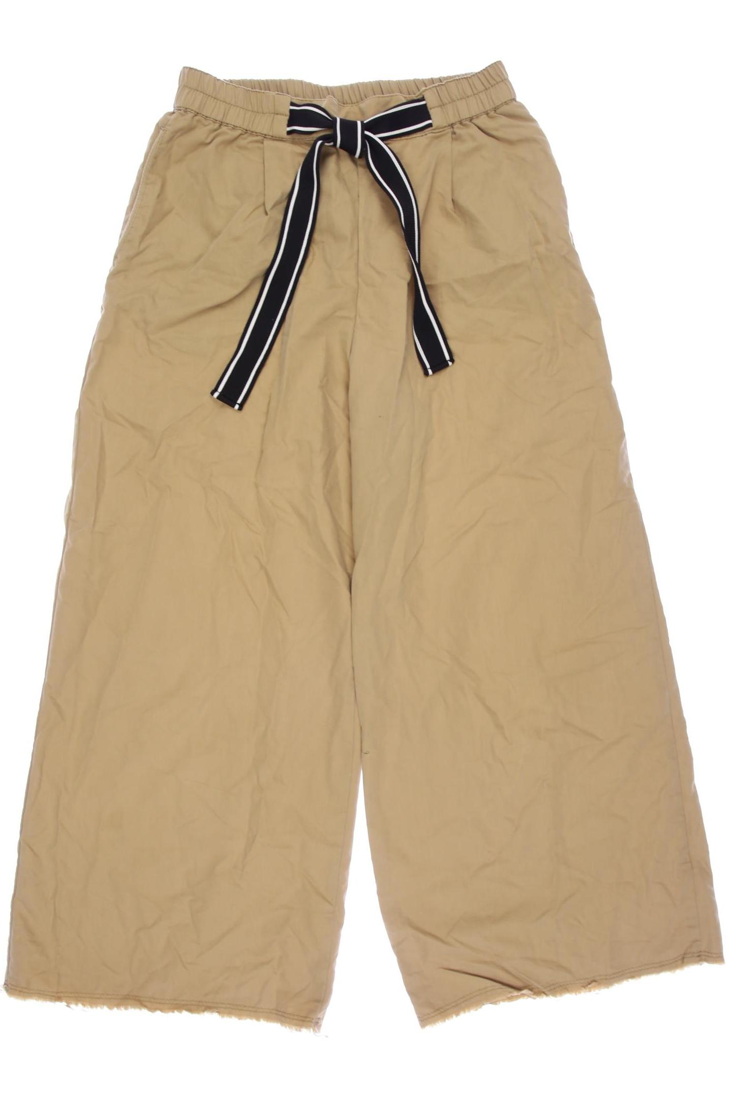 

Zara Damen Stoffhose, beige, Gr. 0