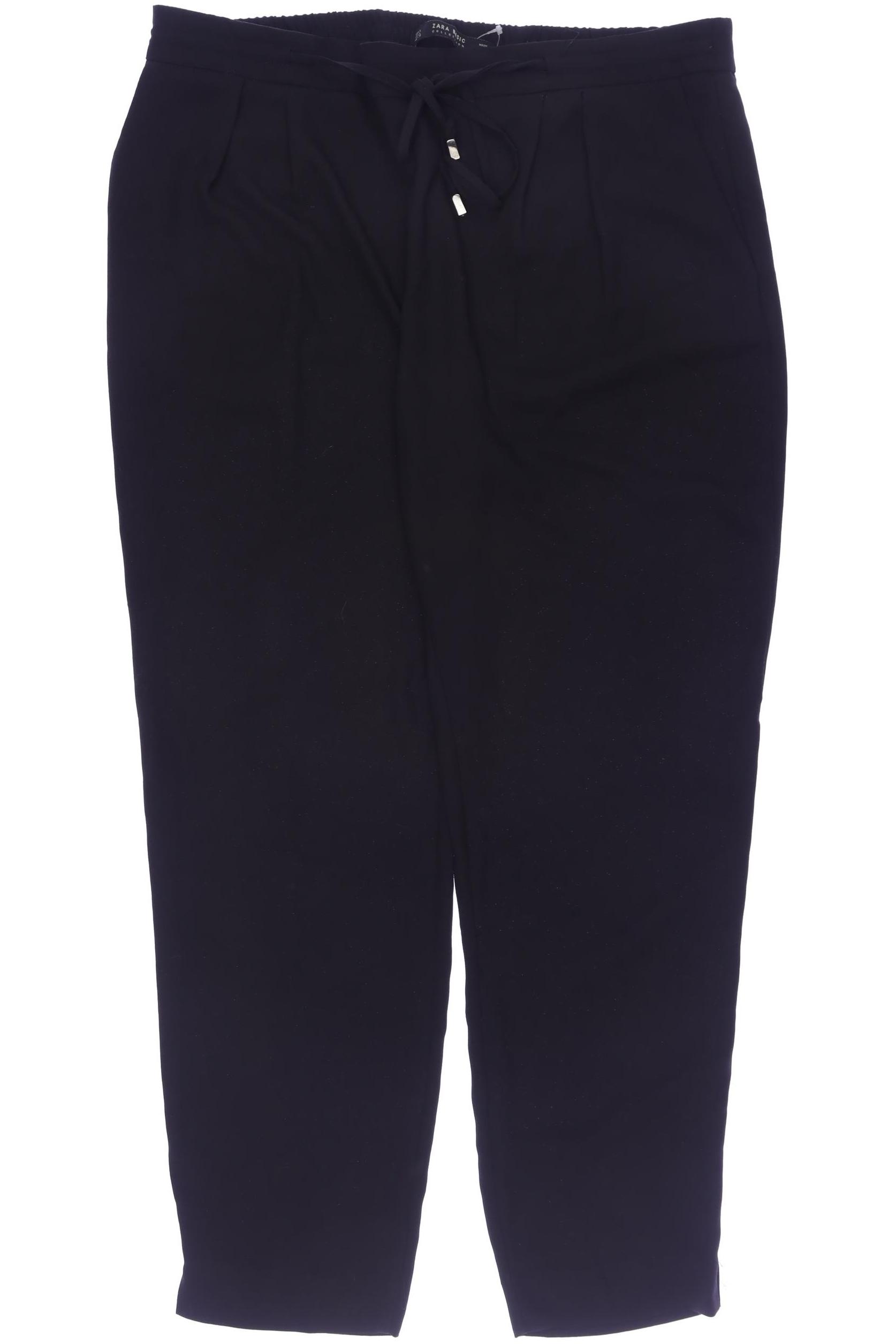 

Zara Damen Stoffhose, schwarz, Gr. 0