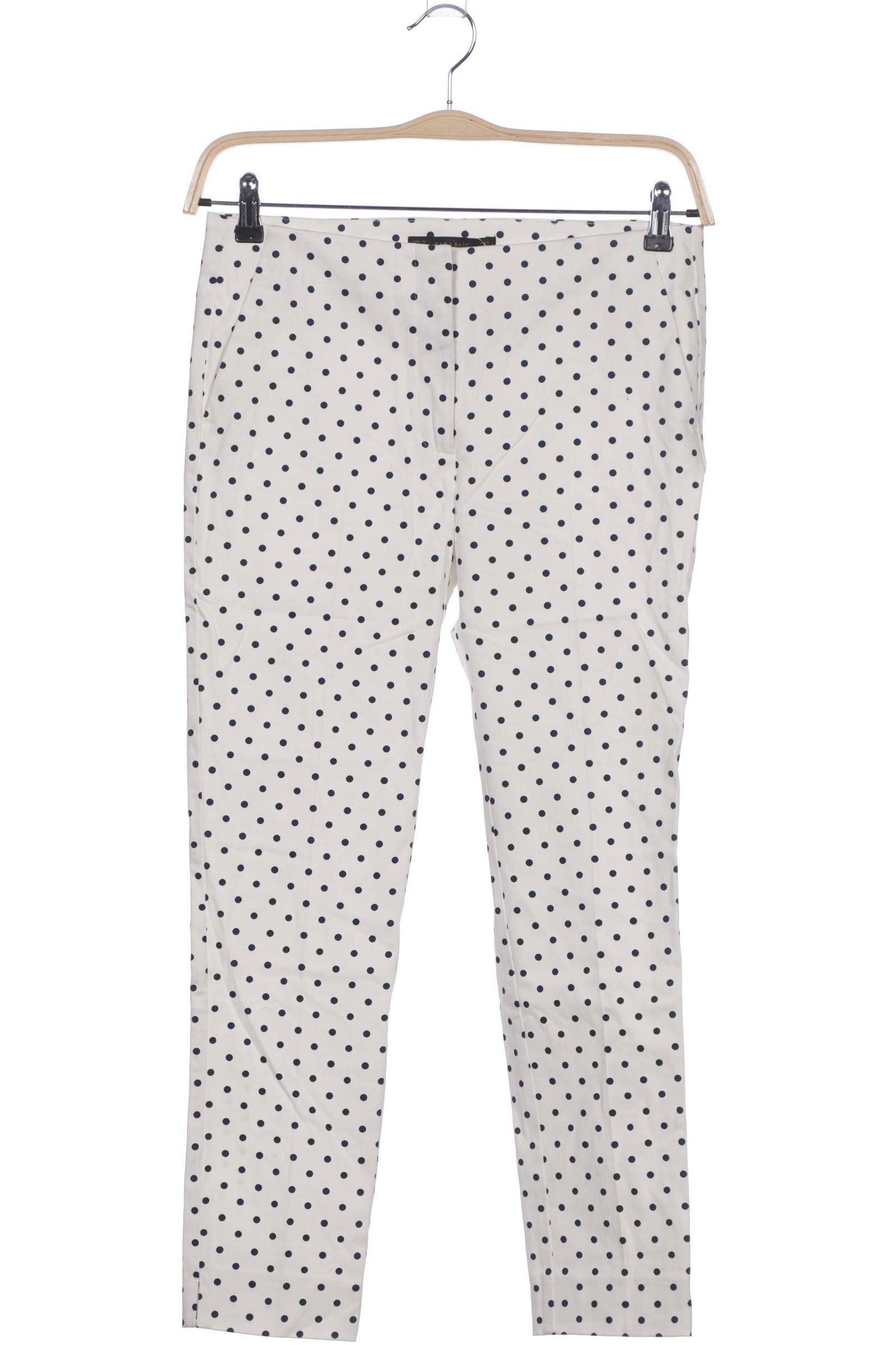 

Zara Damen Stoffhose, weiß, Gr. 0