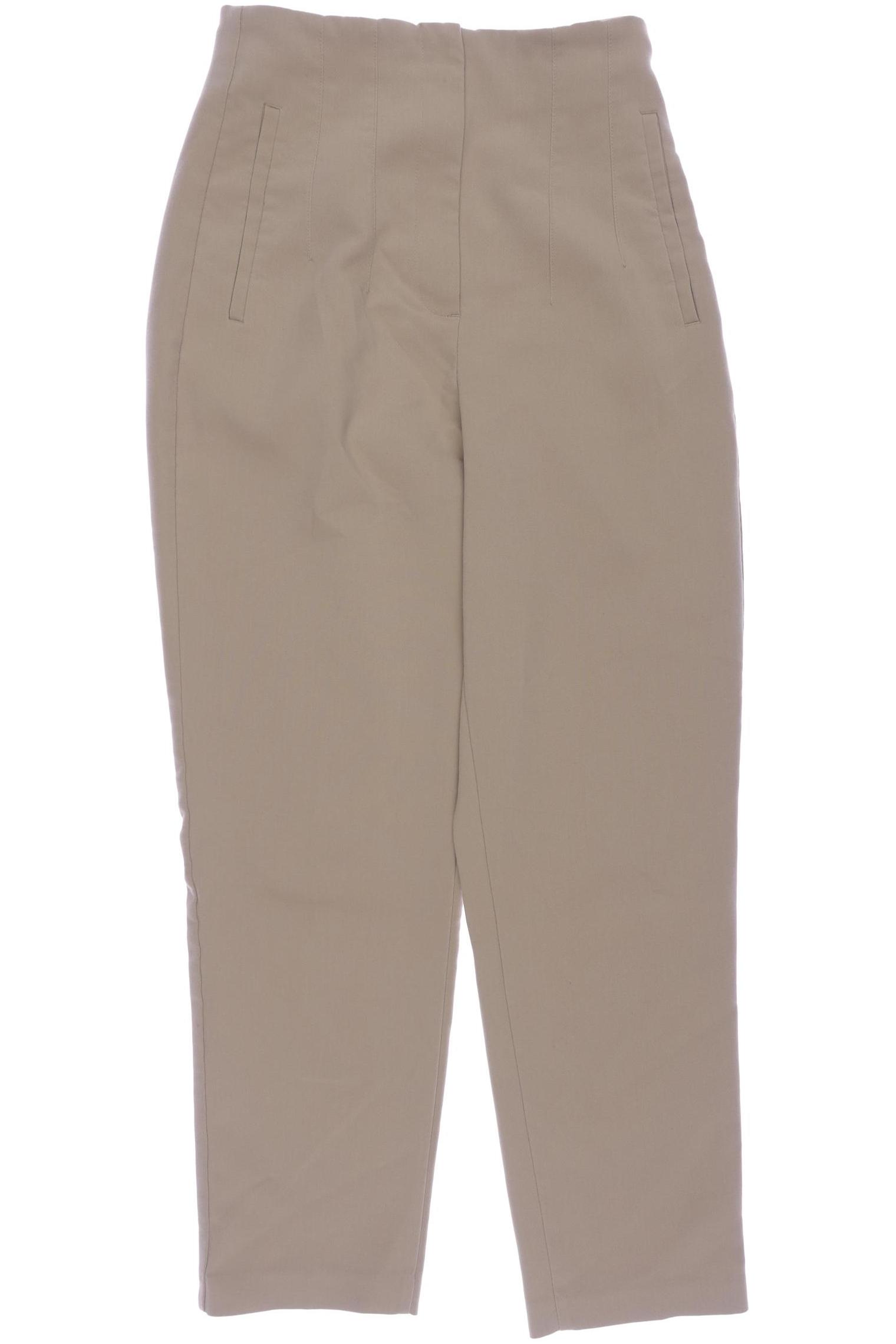 

Zara Damen Stoffhose, beige, Gr. 0