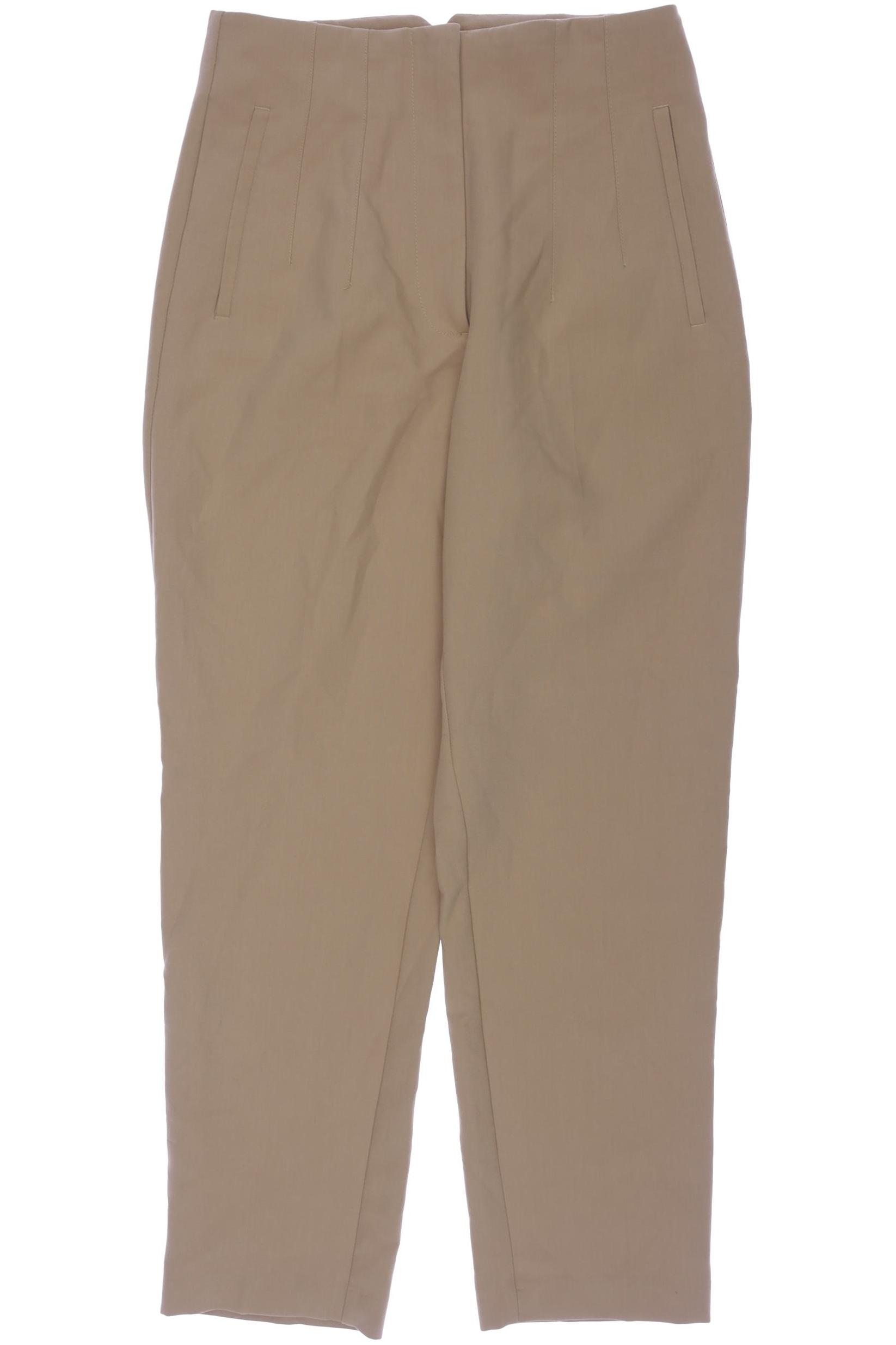 

Zara Damen Stoffhose, beige, Gr. 0