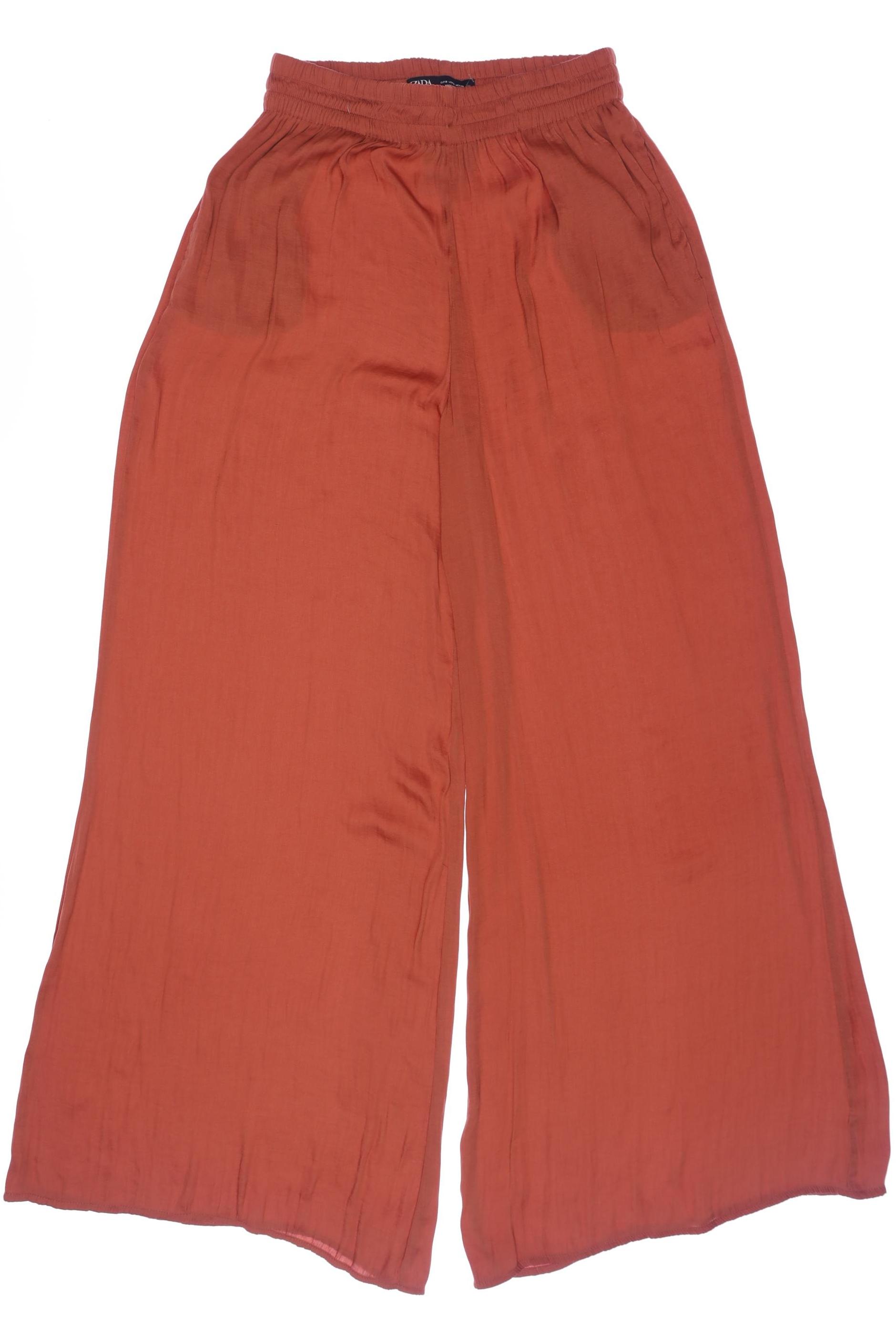 

Zara Damen Stoffhose, rot, Gr. 0