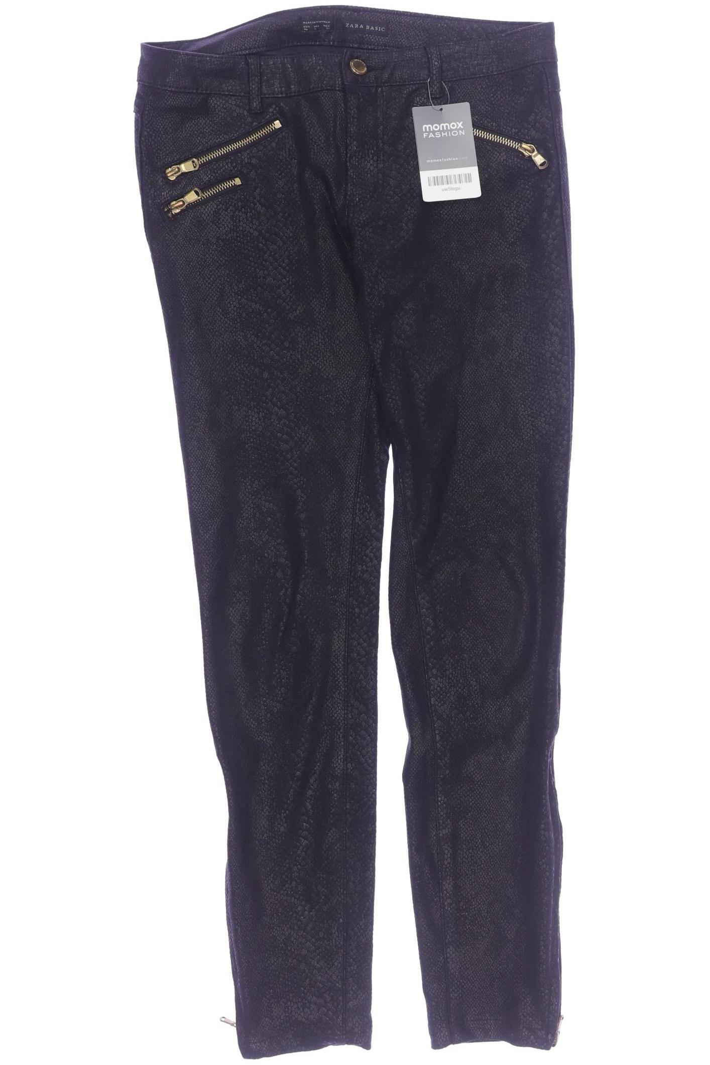 

Zara Damen Stoffhose, schwarz, Gr. 36