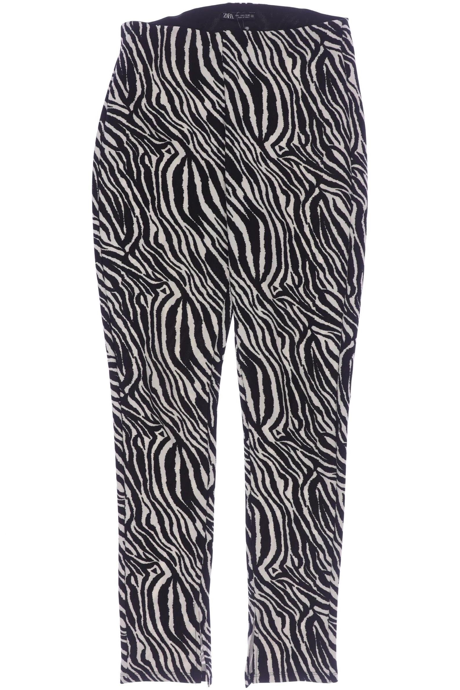 

Zara Damen Stoffhose, schwarz, Gr. 0