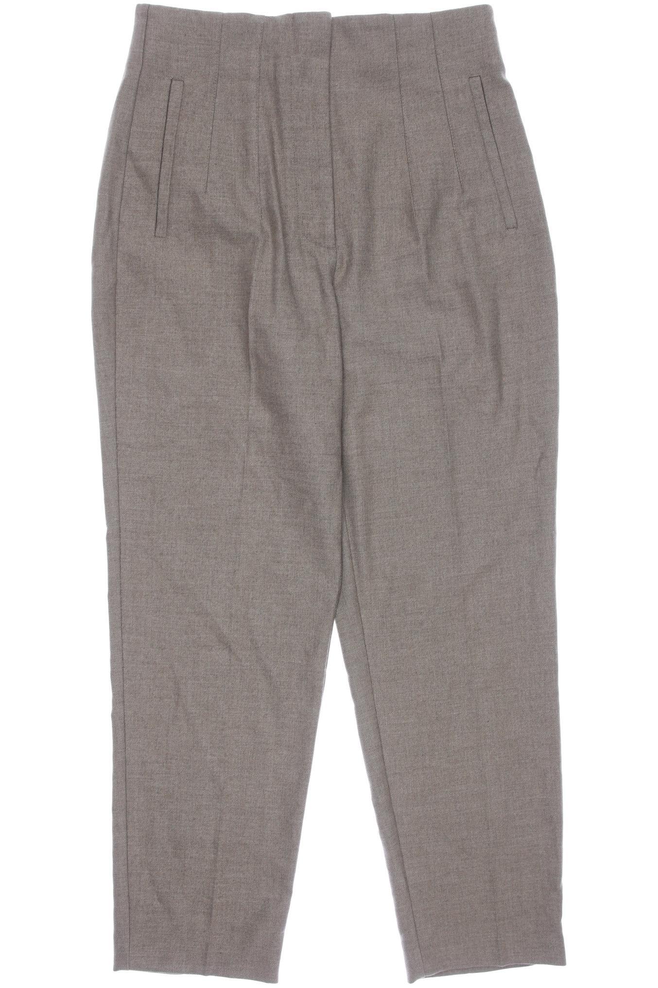 

Zara Damen Stoffhose, beige, Gr. 0