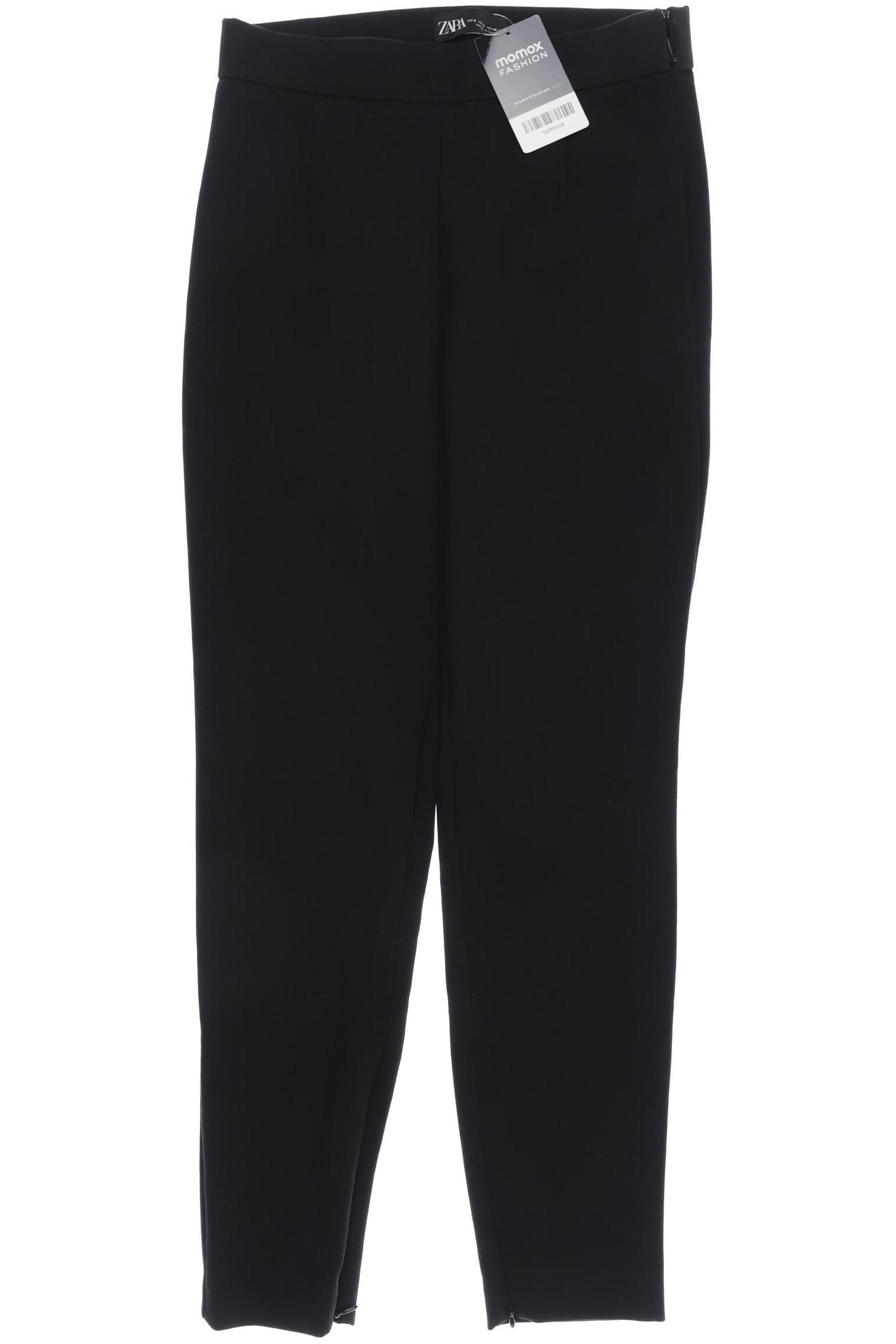 

Zara Damen Stoffhose, schwarz, Gr. 0