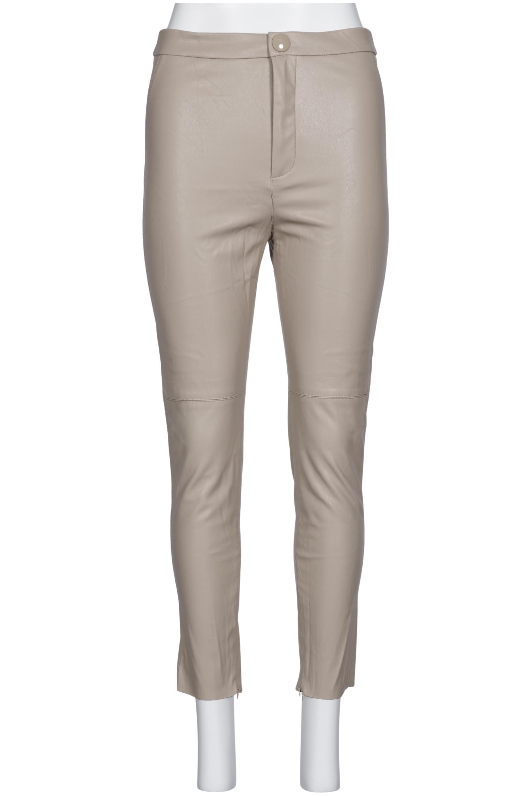 

Zara Damen Stoffhose, beige, Gr. 0