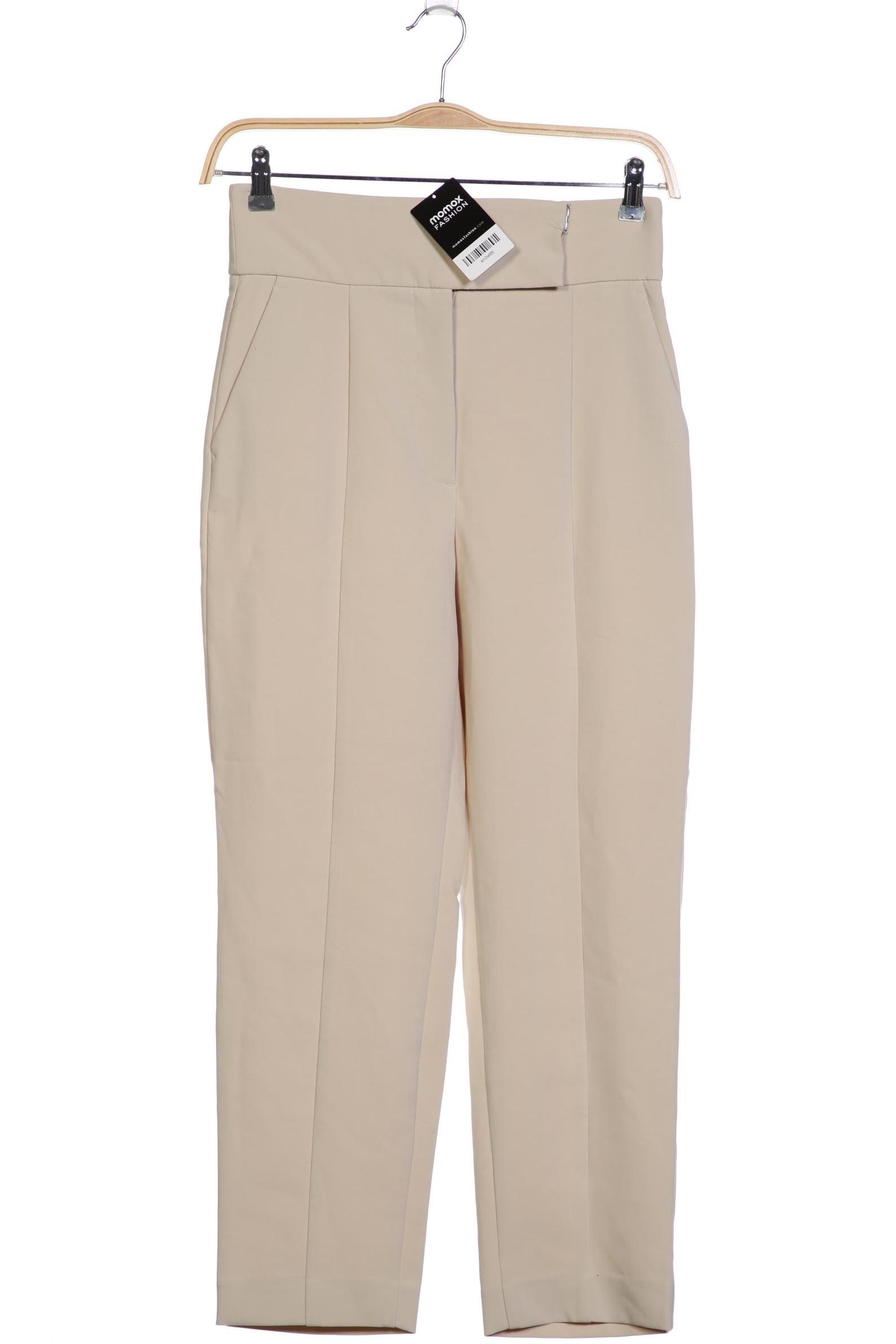 

Zara Damen Stoffhose, beige, Gr. 0