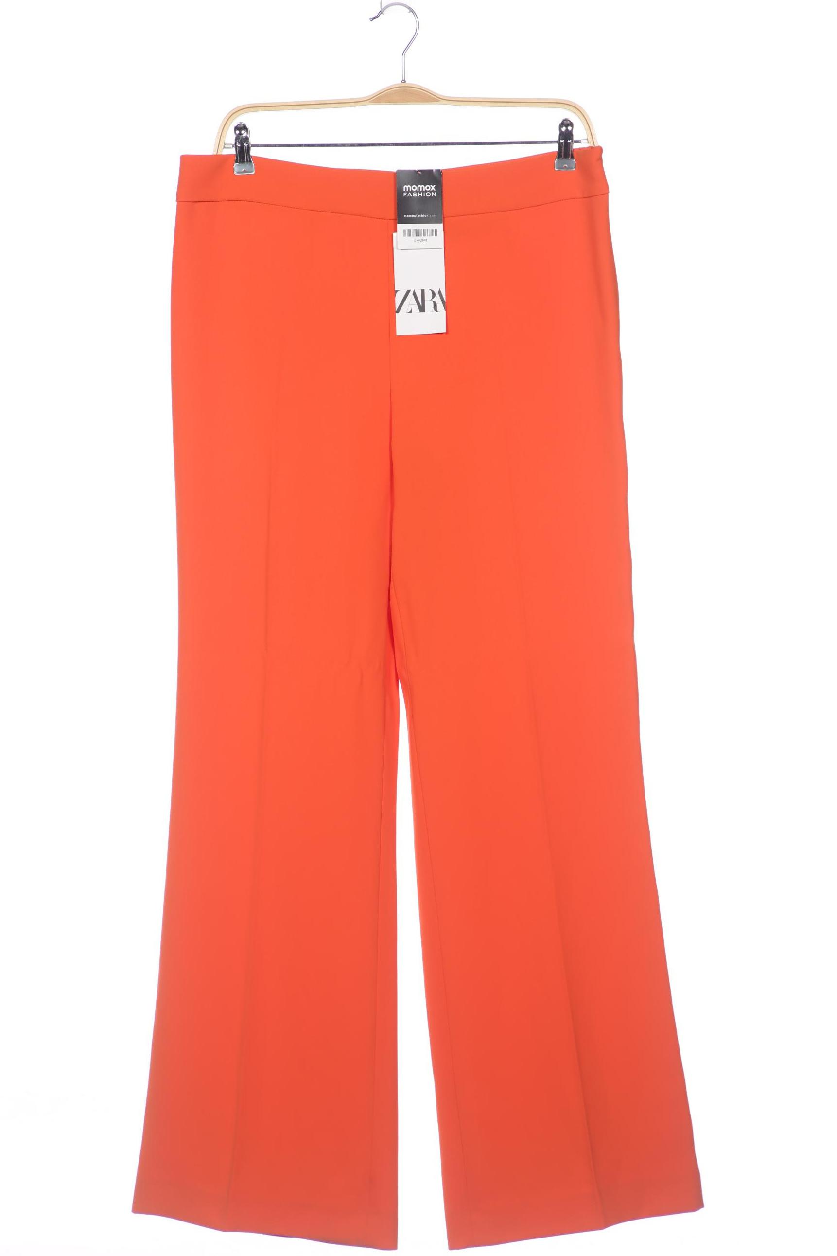 

Zara Damen Stoffhose, orange, Gr. 0
