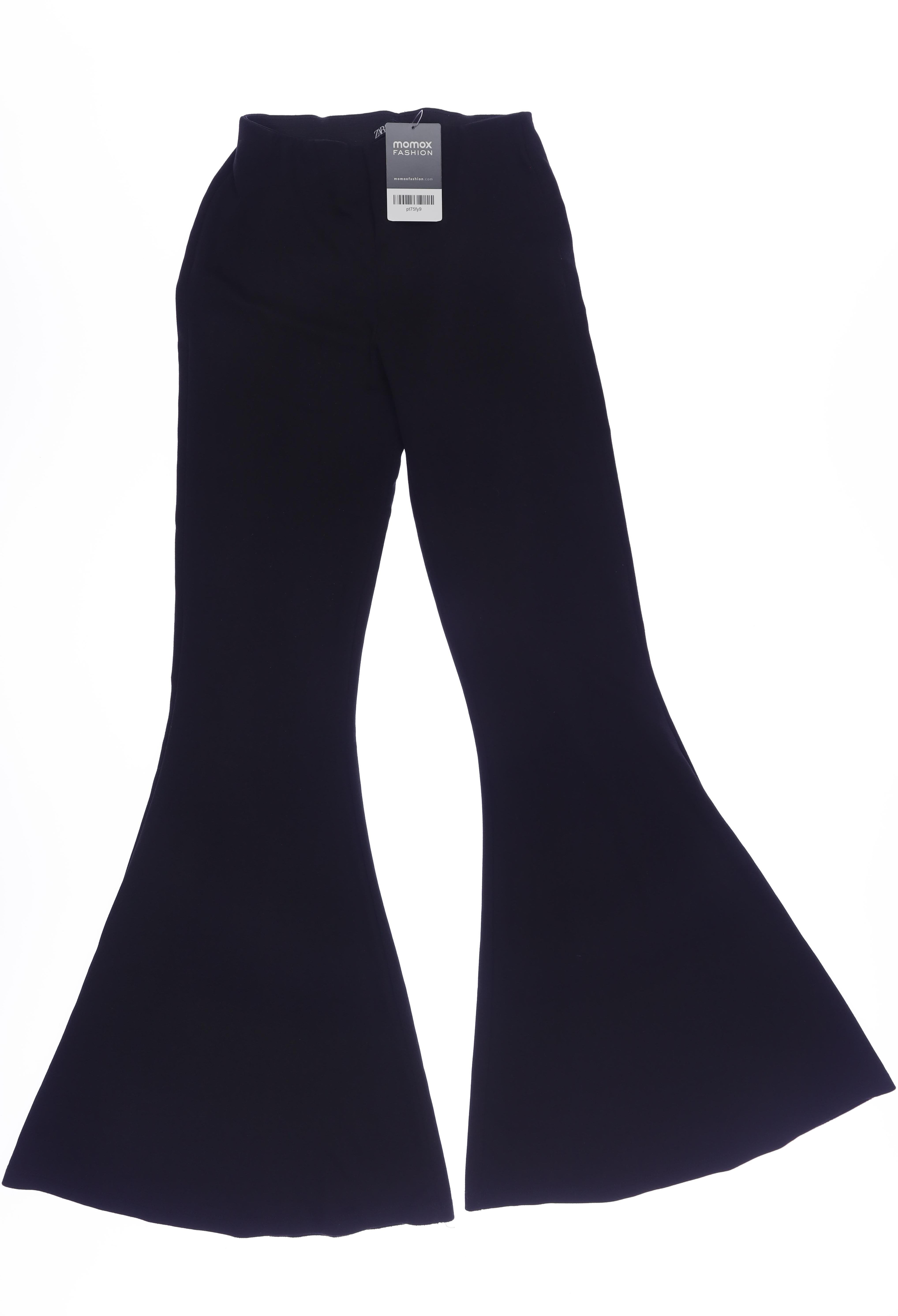 

Zara Damen Stoffhose, schwarz, Gr. 0