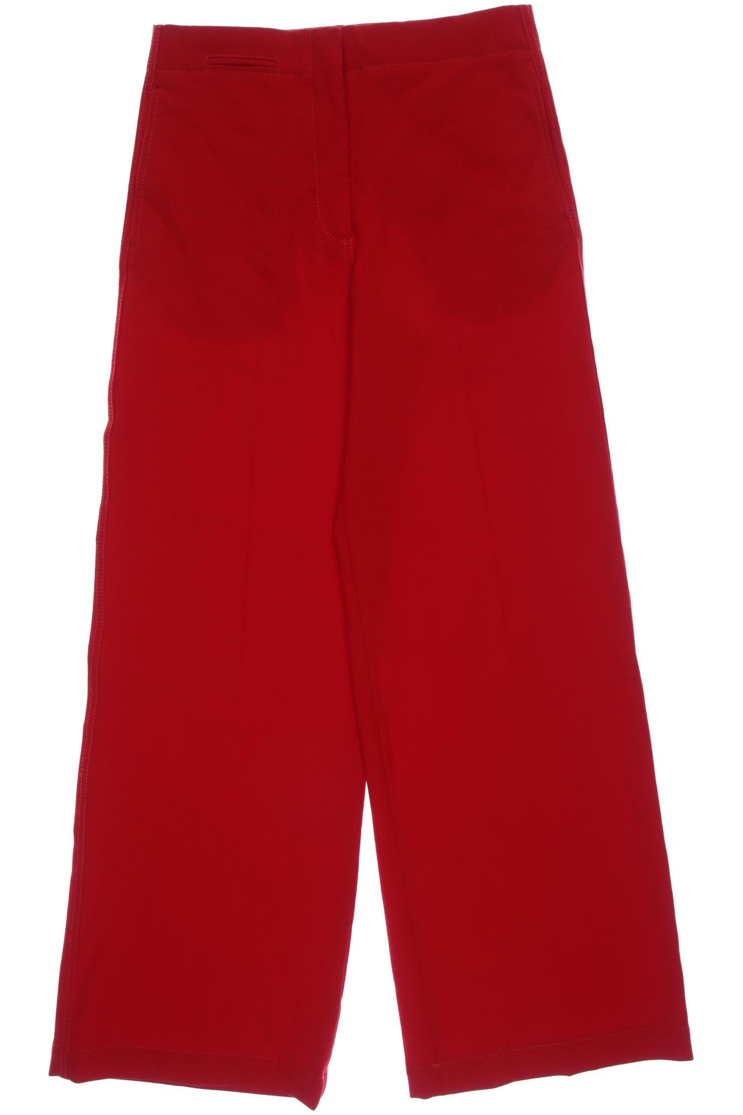 

Zara Damen Stoffhose, rot, Gr. 0