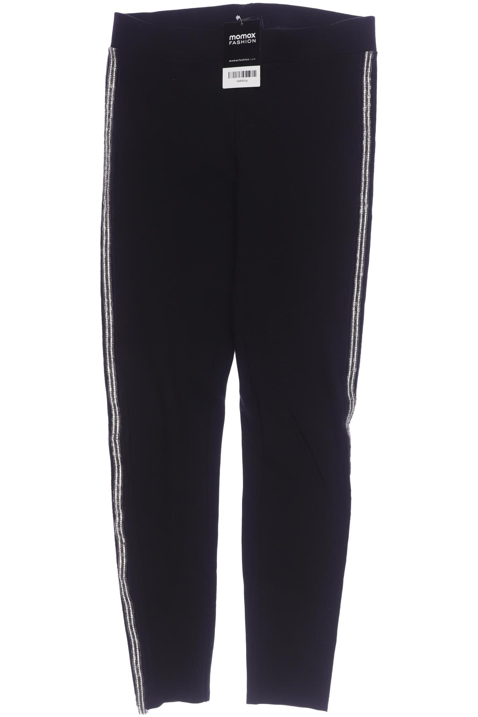 Thumbnail - Zara Damen Stoffhose, schwarz, Gr. 0