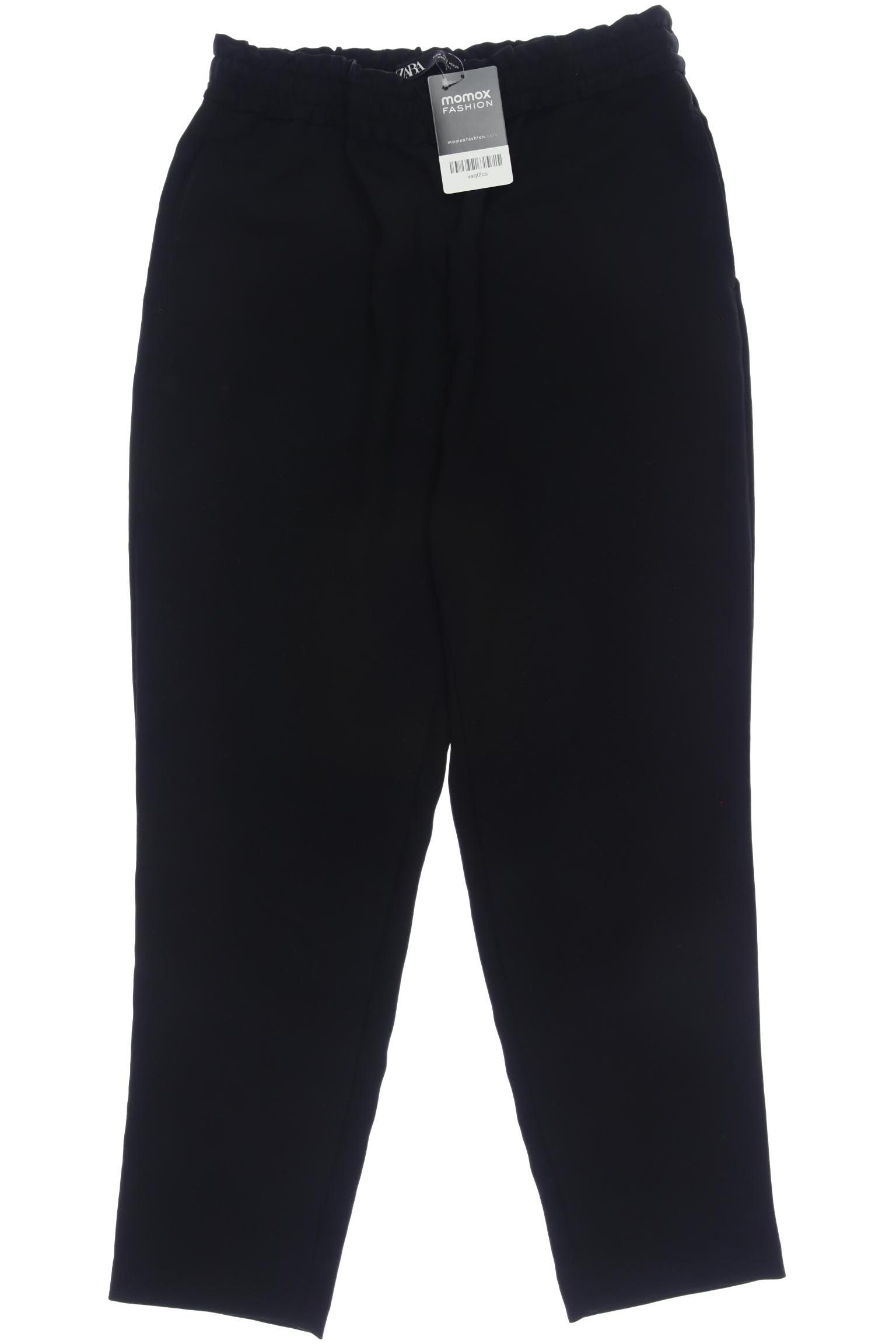 

Zara Damen Stoffhose, schwarz, Gr. 0