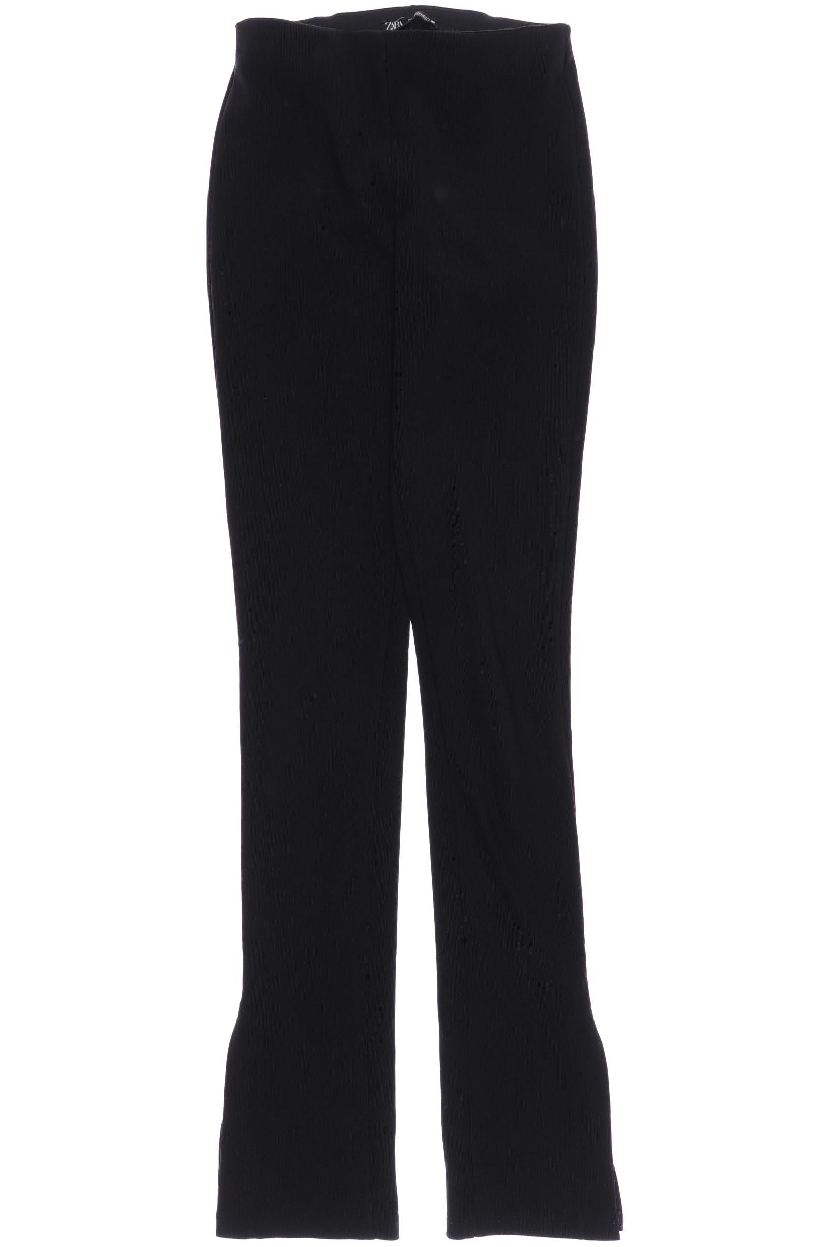 

Zara Damen Stoffhose, schwarz, Gr. 0